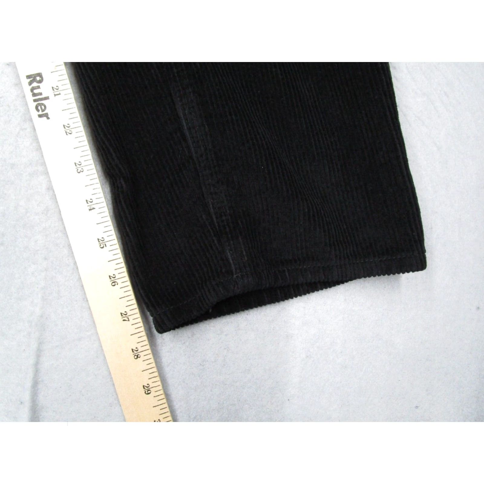 Empyre Empyre Black Men's Relaxed Corduroy 5 Pocket Pants 30W x 28L Mens Size US 30 / EU 46 - 6 Thumbnail