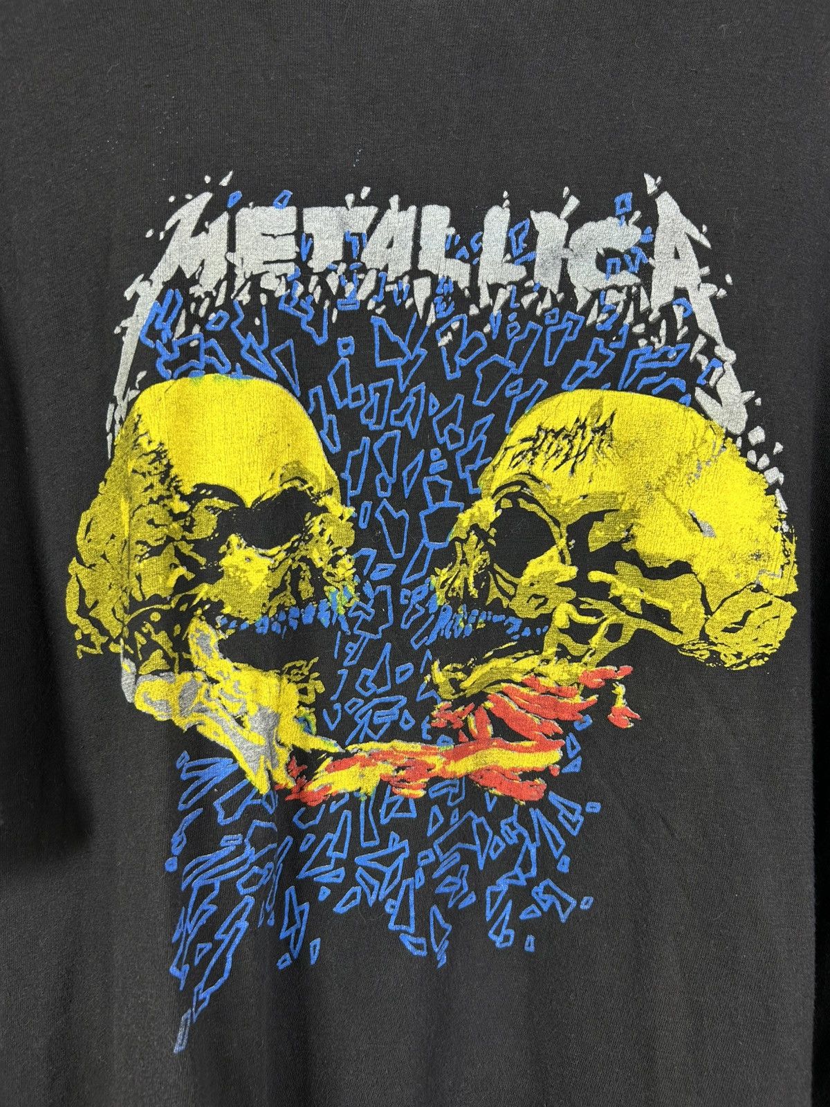 Band Tees Rare Vintage 90s Metallica Sad But True Band T-Shirt Boxy Size US XL / EU 56 / 4 - 4 Thumbnail