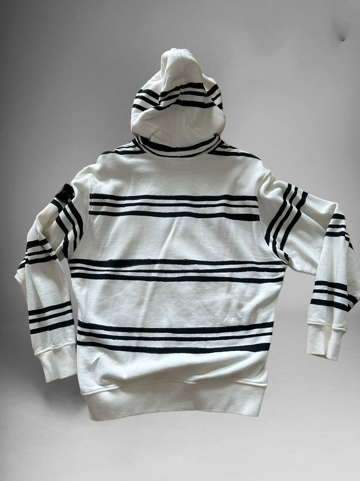 Supreme x Stone Island Warp Stripe Hooded Sweatshirt