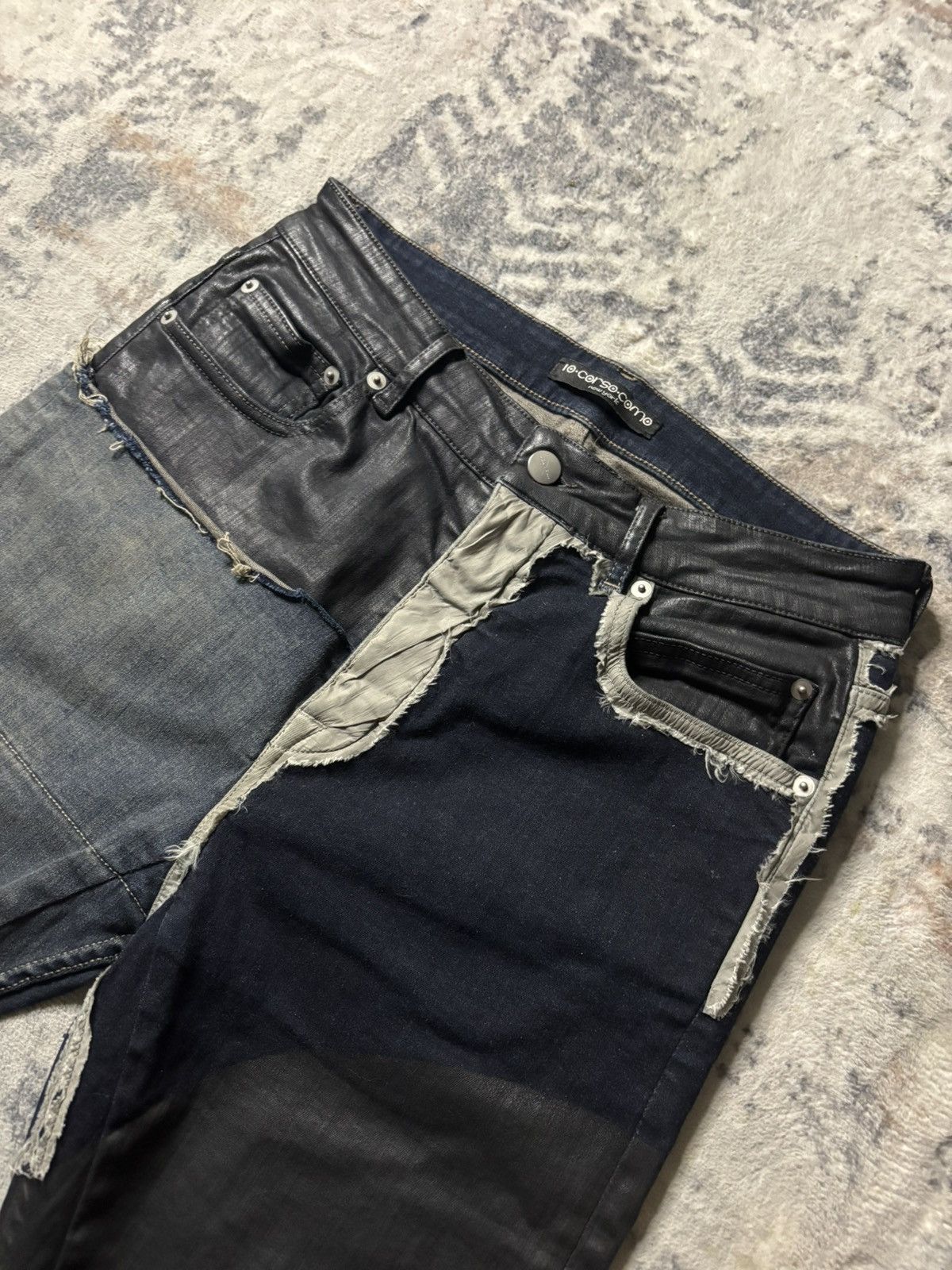 Rick Owens Rick Owens Mainline Sample Wax Tyrone Cut Denim Size US 30 / EU 46 - 3 Thumbnail