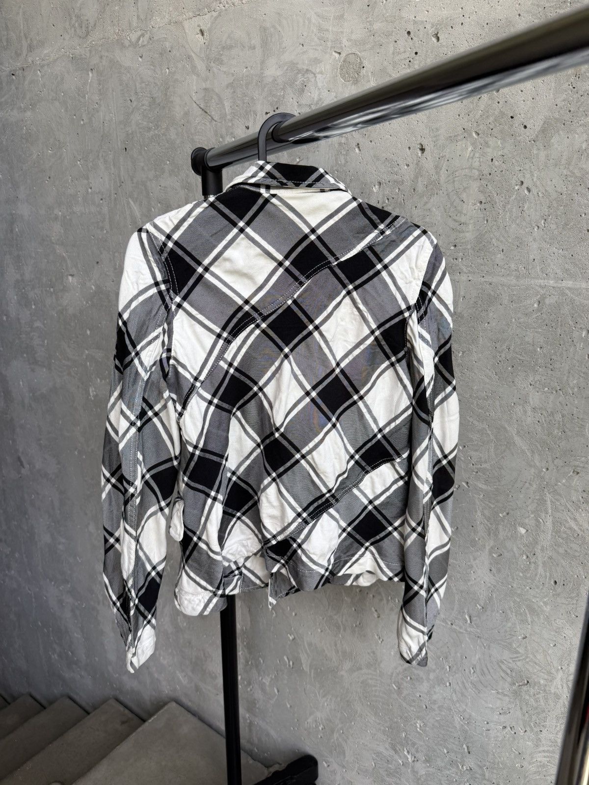 Comme des Garcons COMME des GARÇONS plaid blazer / shirt jacket Size S / US 4 / IT 40 - 3 Thumbnail