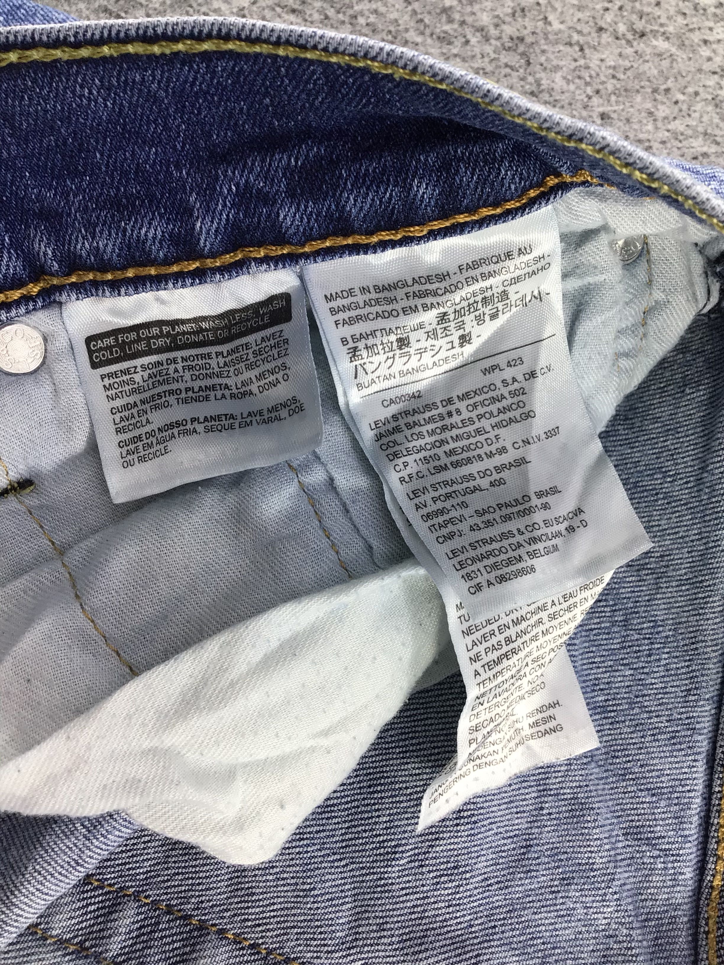 Levi's × Vintage Vintage Levis 513 Jeans-JM276 Size US 33 - 10 Thumbnail