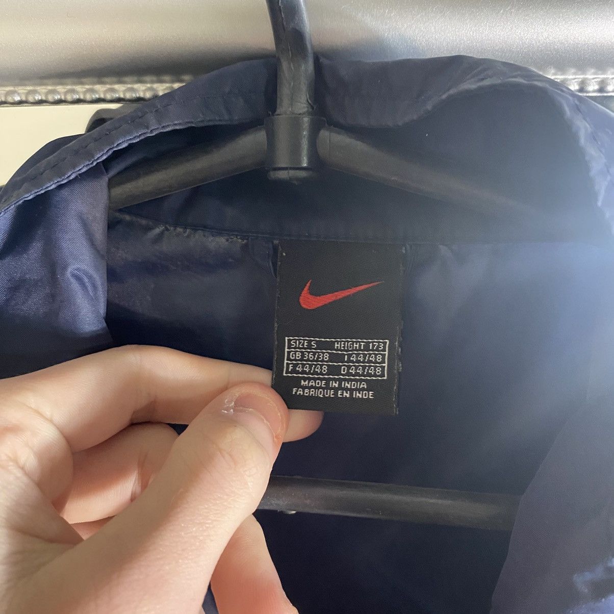 Nike Vintage Nike Track Jacket Full Zip Y2K 90s Swoosh Size US S / EU 44-46 / 1 - 7 Thumbnail