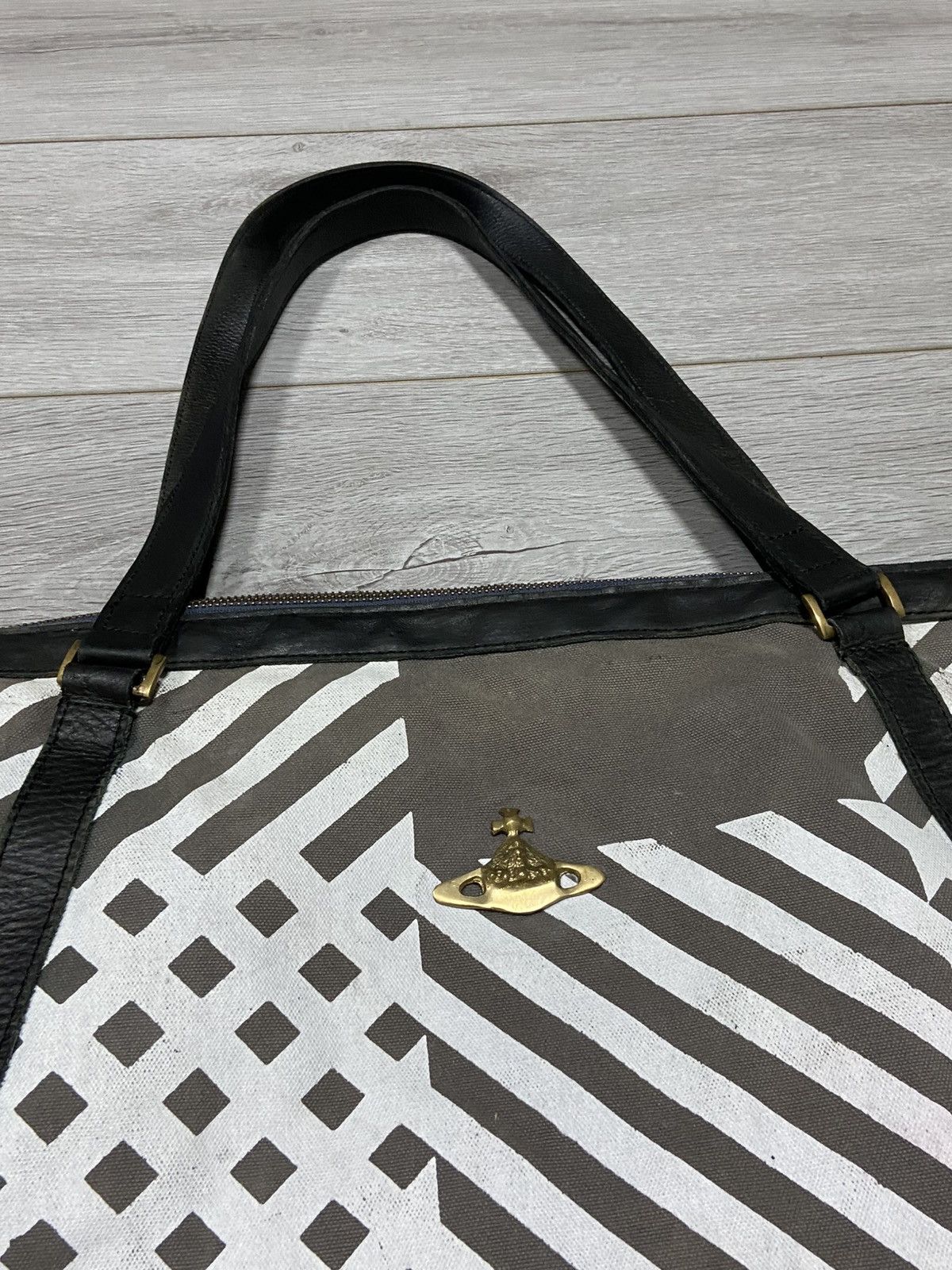 Vivienne Westwood Vivienne Westwood RARE anglomania check tote handle bag Size ONE SIZE - 10 Thumbnail