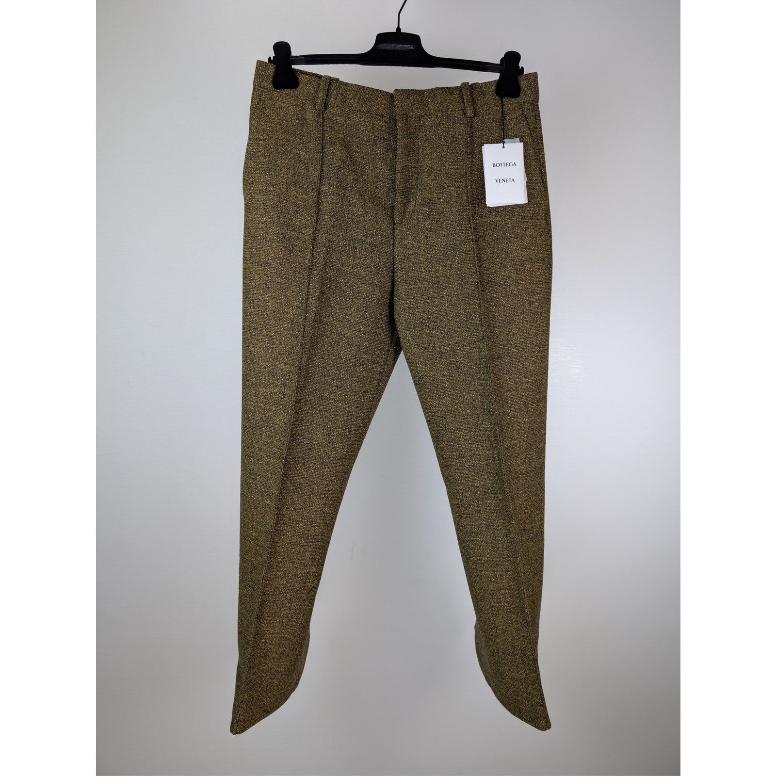 Bottega Veneta o1rshd1 Q:2 / Double Compact Cotton Frise Trousers Pants Size US 36 / EU 52 - 10 Thumbnail