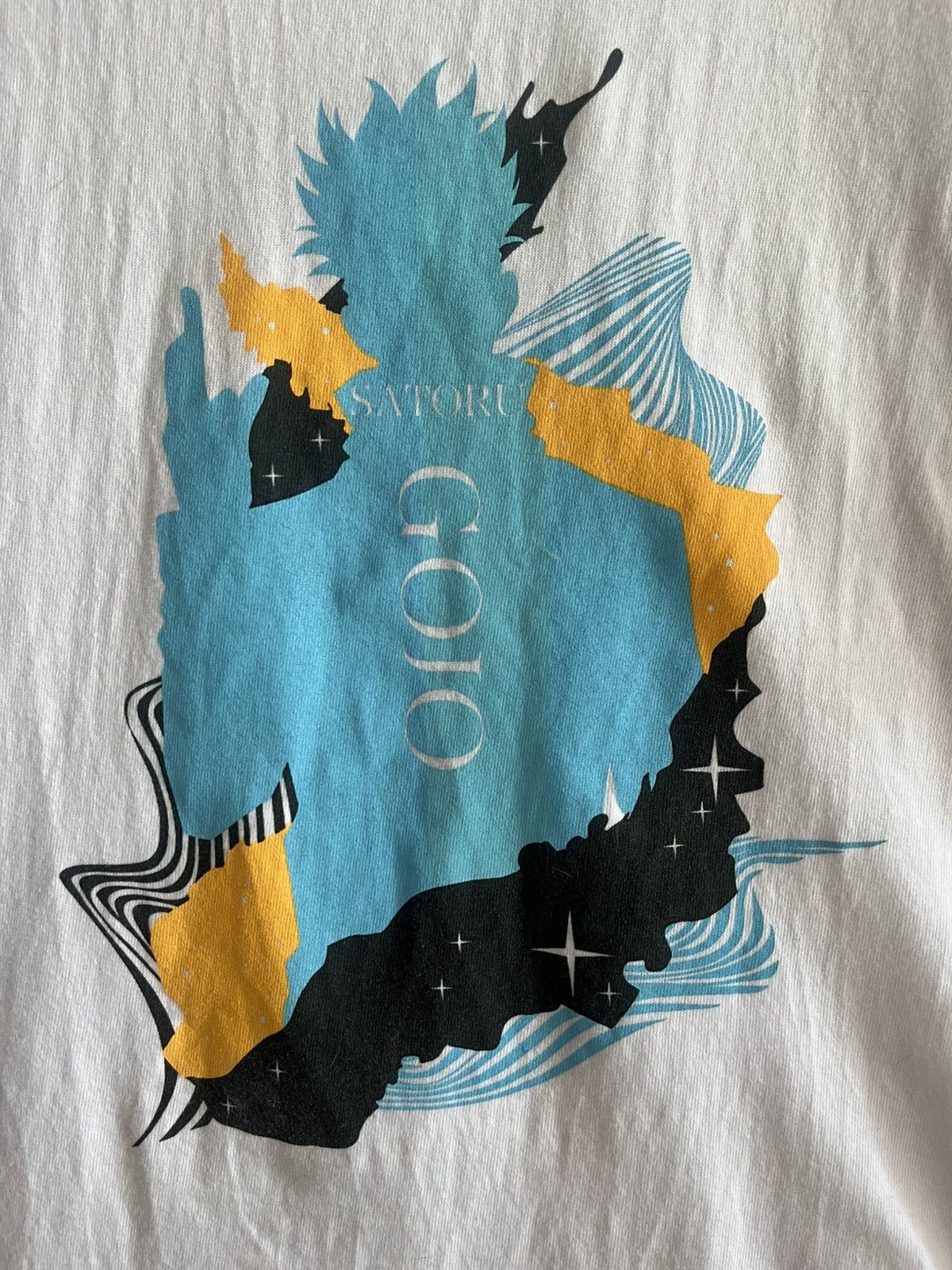 Anime Jujutsu Kaisen (Gojo Satoru) T-Shirt Sz. L Size US L / EU 52-54 / 3 - 3 Thumbnail