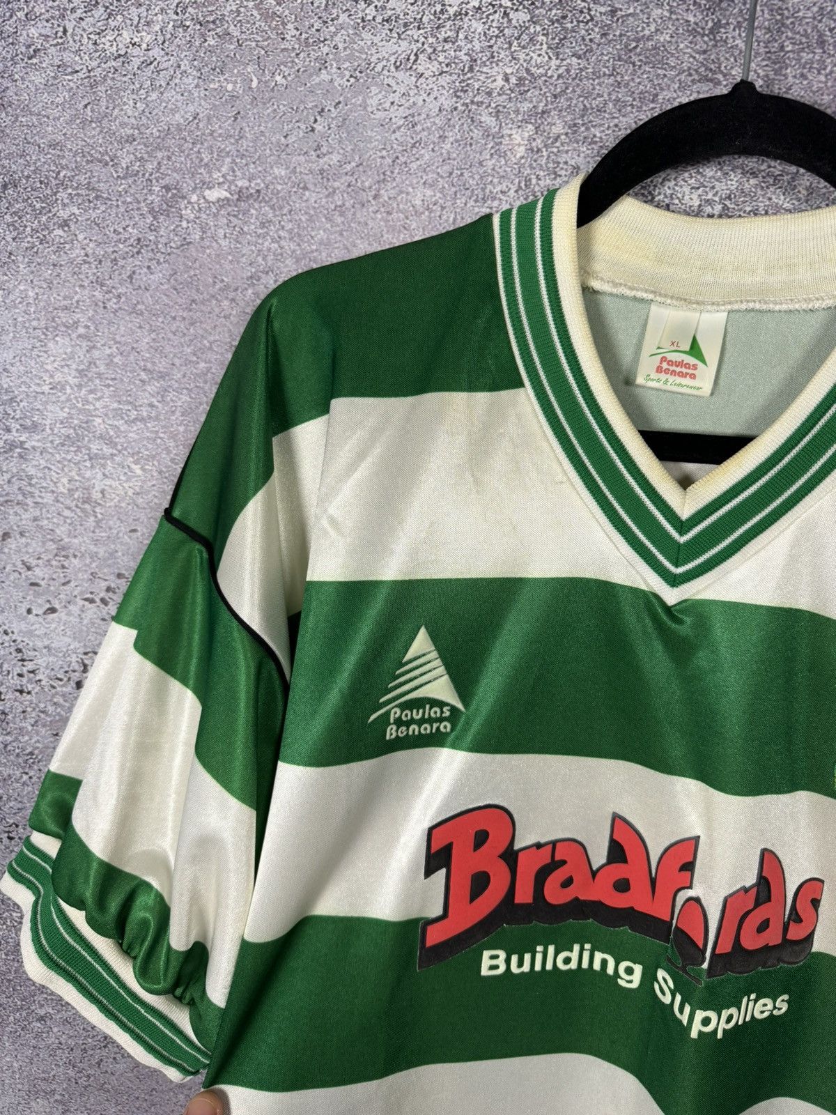 Vintage Vintage Yeovil Town FC 2003/04 Paulas Benara Soccer Jersey Size US XL / EU 56 / 4 - 6 Thumbnail