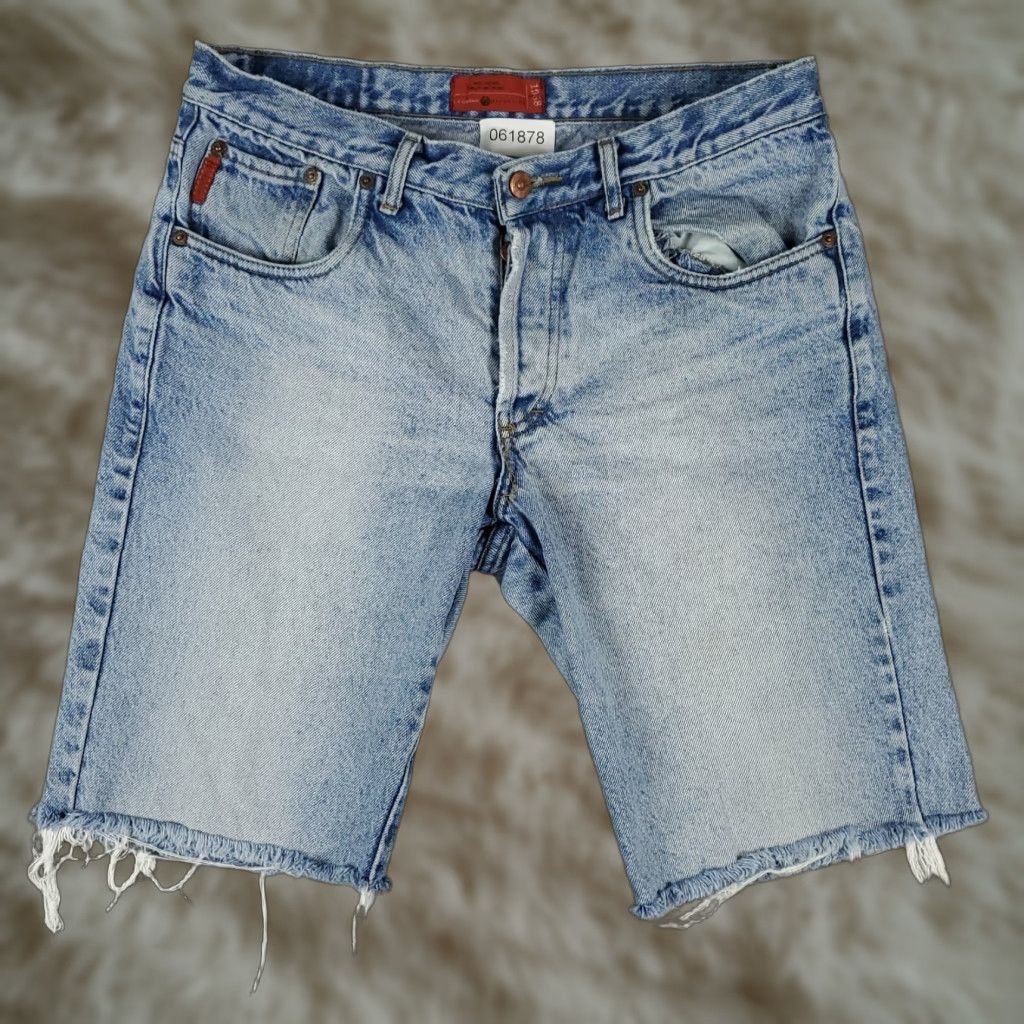 Denime VINTAGE C.P. Company Shorts Mens Bermuda Size 32 Denim Blue Casual Spring Summer Men Size US 32 / EU 48 - 1 Thumbnail