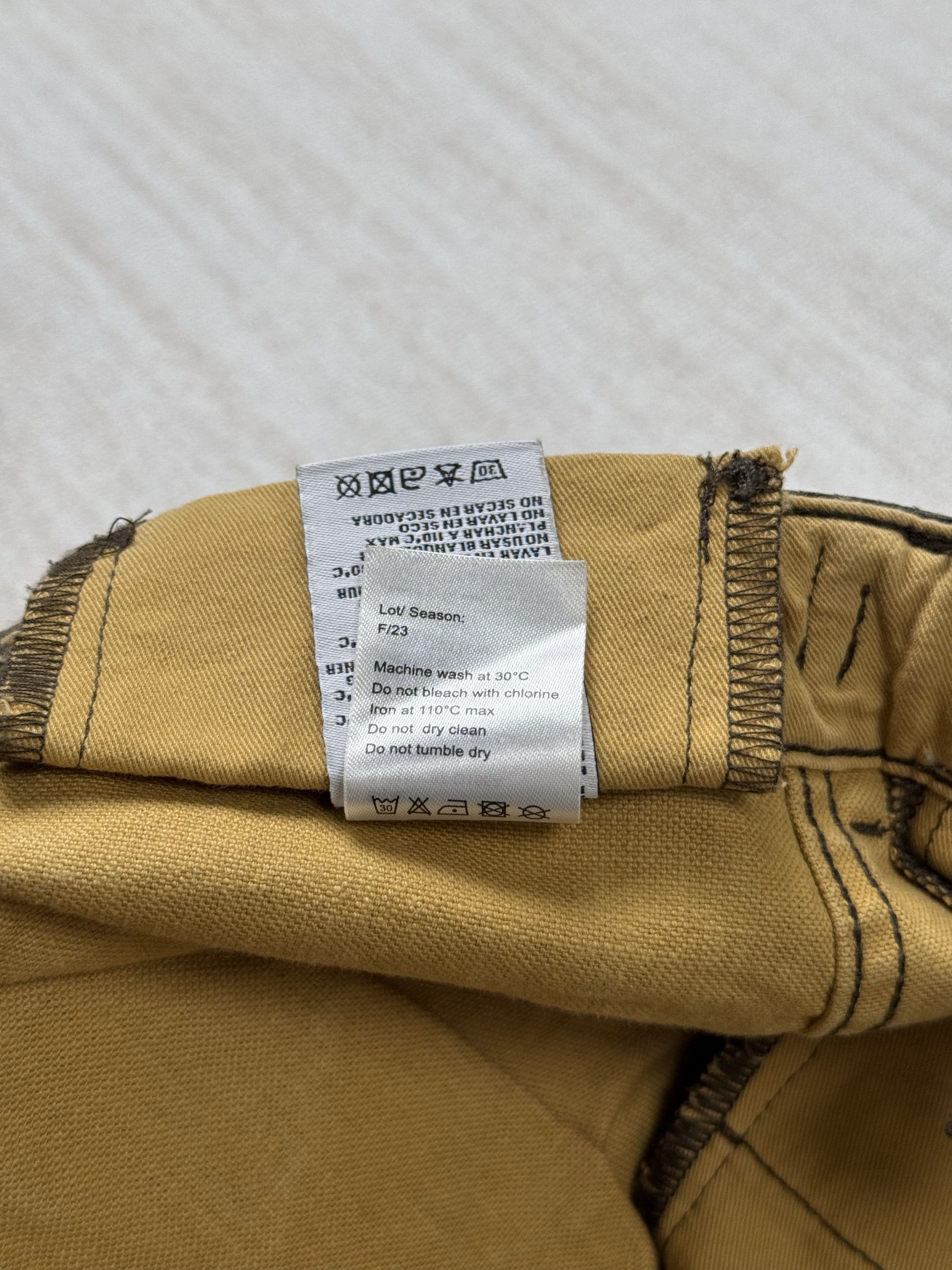 R13 UNWORN* R13 MARK MILITARY CARGO PANTS - BLACK CANVAS Size US 33 - 12 Thumbnail