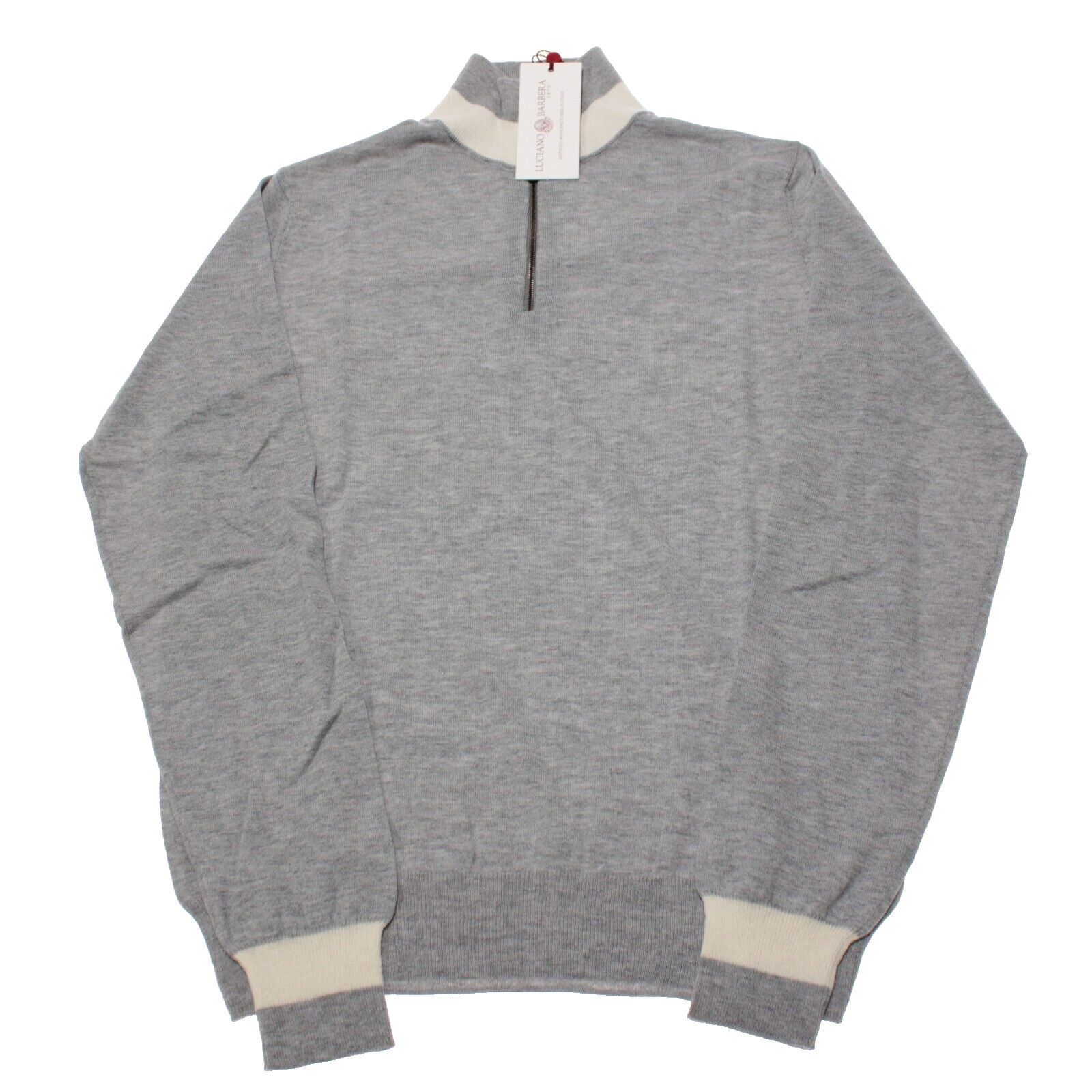 Luciano Barbera Luciano Barbera Sweater Size US S in Gray Size US S / EU 44-46 / 1 - 3 Thumbnail
