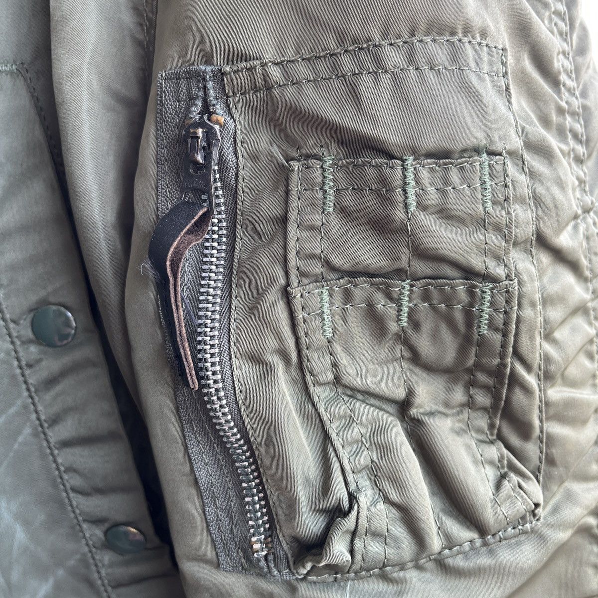 Alpha Industries × Vintage VINTAGE ALPHA INDUSTRIES N-3B BOMBER FLIGHT JACKET USA Size US L / EU 52-54 / 3 - 12 Thumbnail