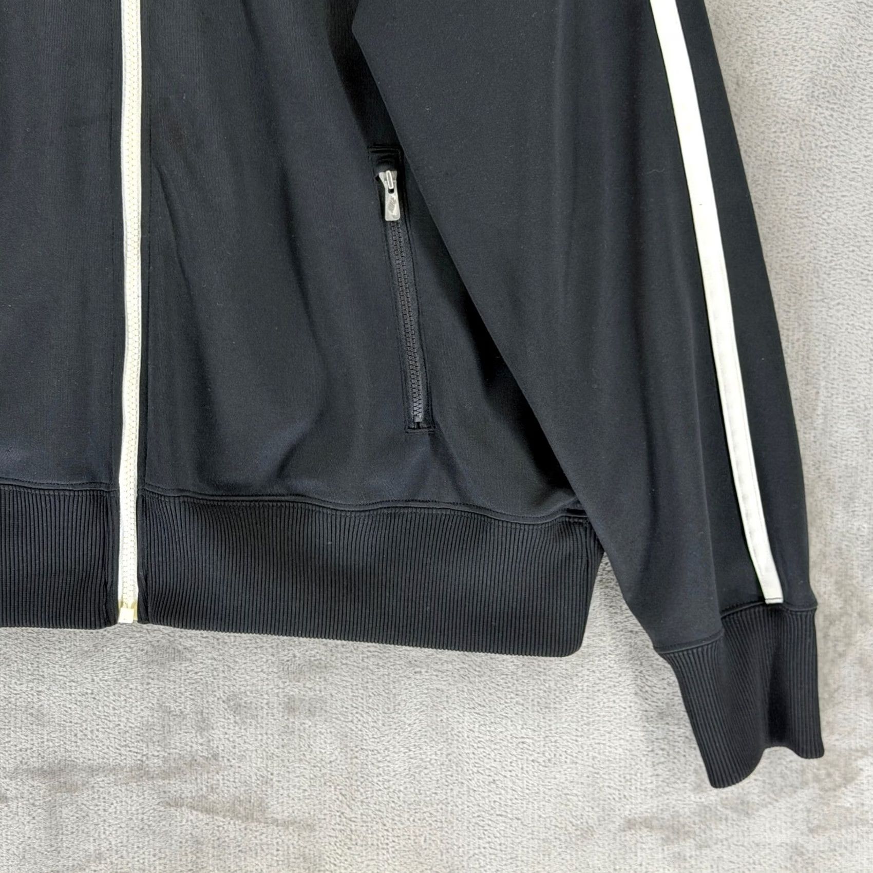 Nike Nike Sportswear Mens XL Black Full Zip Track Jacket Basketball 502643-010 Size US XL / EU 56 / 4 - 3 Thumbnail