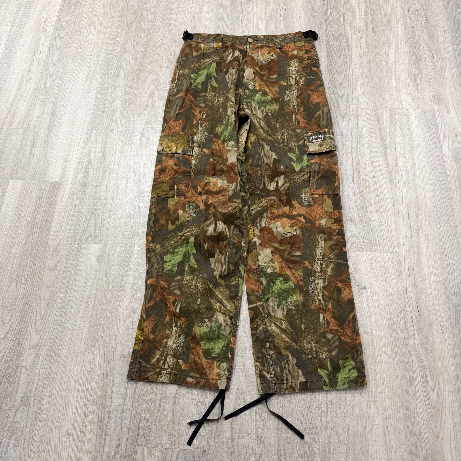 Vintage Vintage Spartan Outdoors Camo Cargo Pants Large Camouflage Size US 34 / EU 50 - 1 Thumbnail