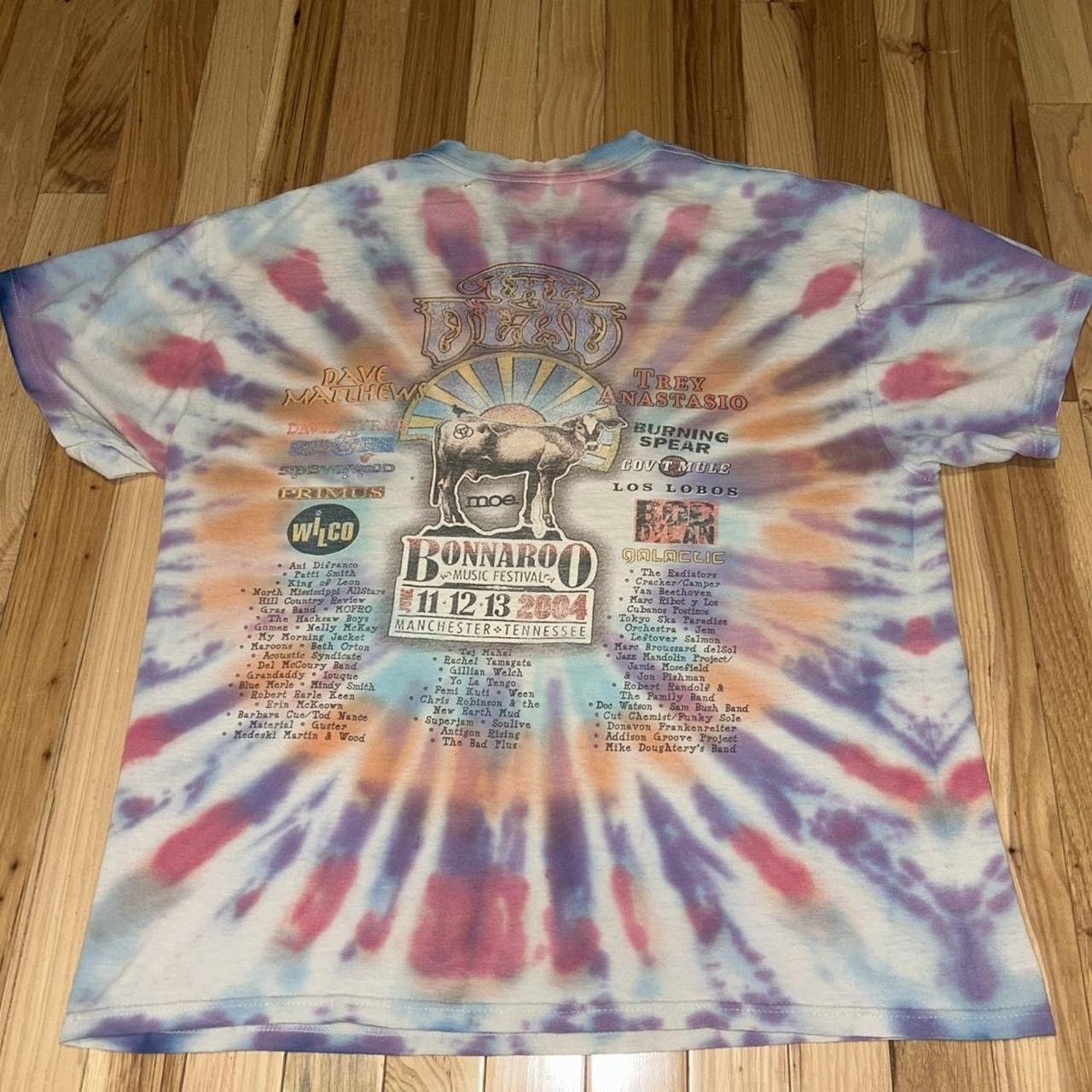 Grateful Dead 2004 Grateful Dead X Bonaroo Tee Size US L / EU 52-54 / 3 - 2 Thumbnail