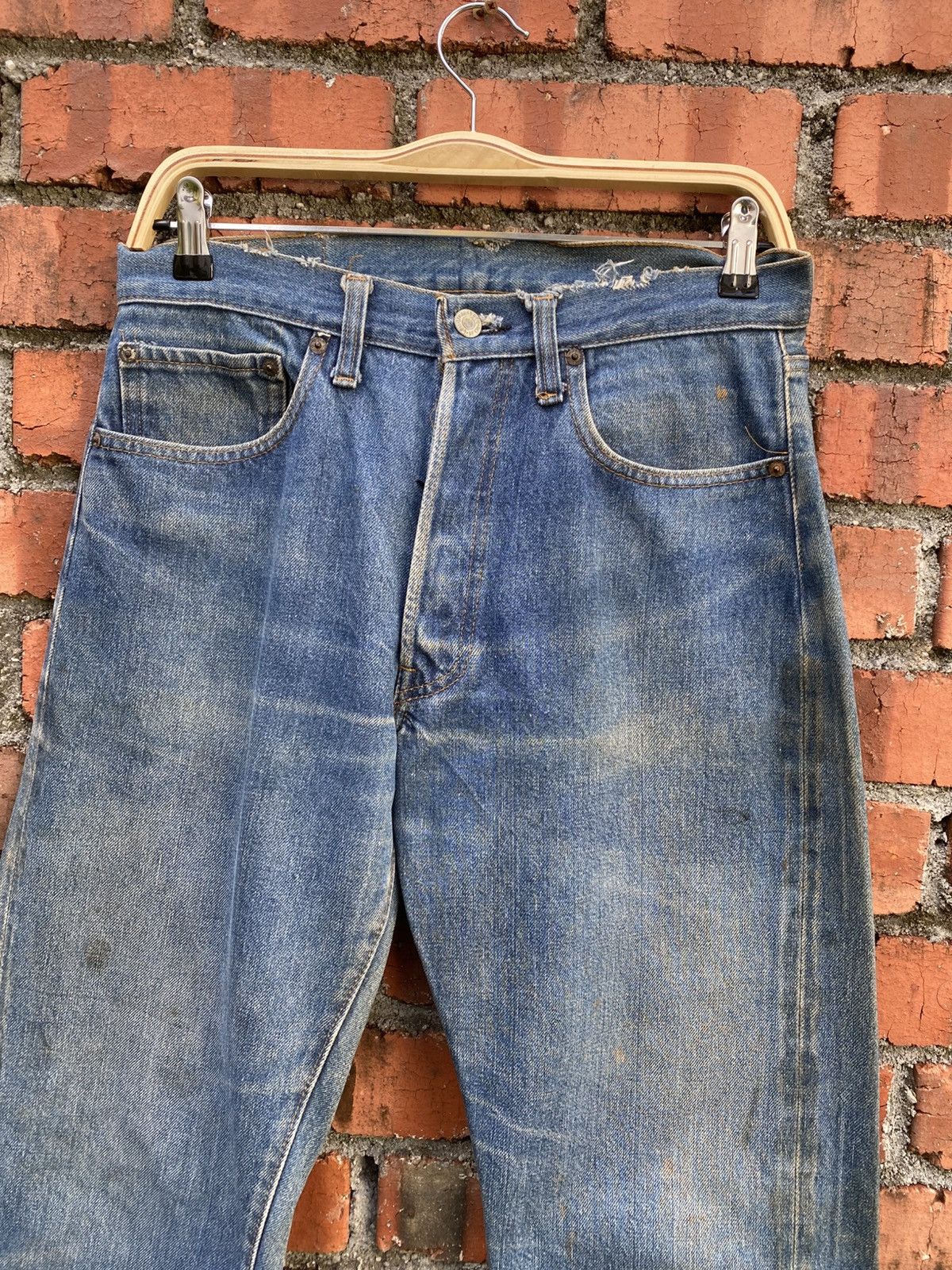 Levi's Vintage Clothing W30x32 Vintage levi's 501 redline #6 made in USA Size US 30 / EU 46 - 4 Thumbnail