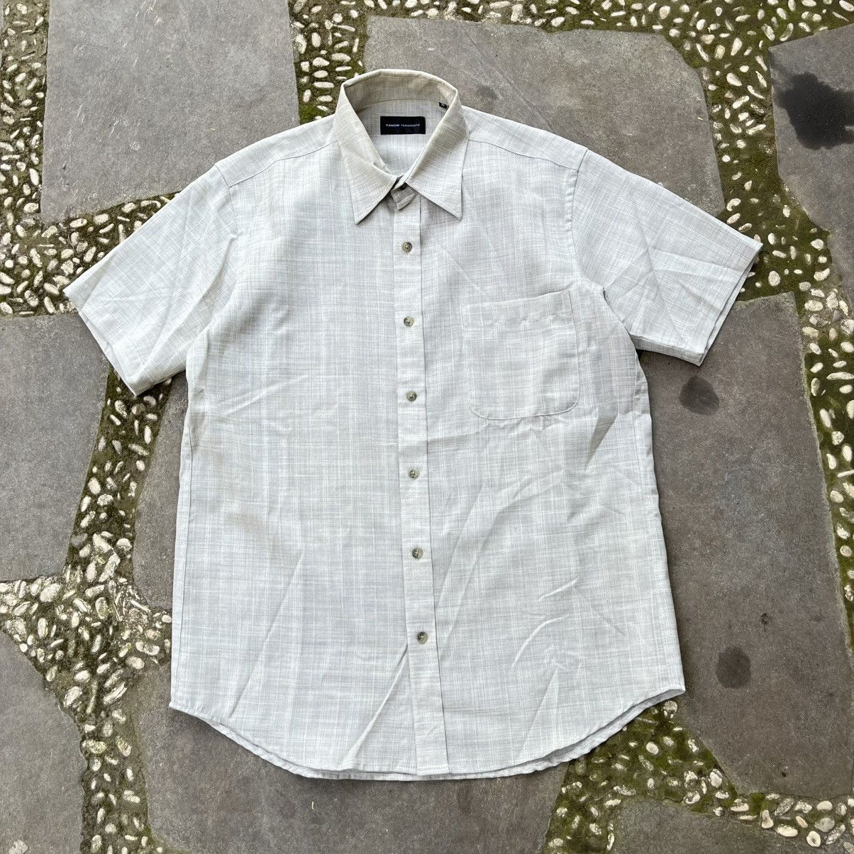 Kapital Kapital Style🔥 Kansai Yamamoto Short Sleeve Shirt – Grey Size US M / EU 48-50 / 2 - 2 Thumbnail