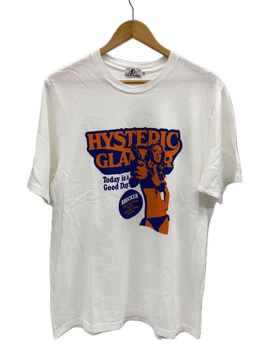 image of Hysteric Glamour Hysteric Gum Woman Tee in White, Men's (Size XL)