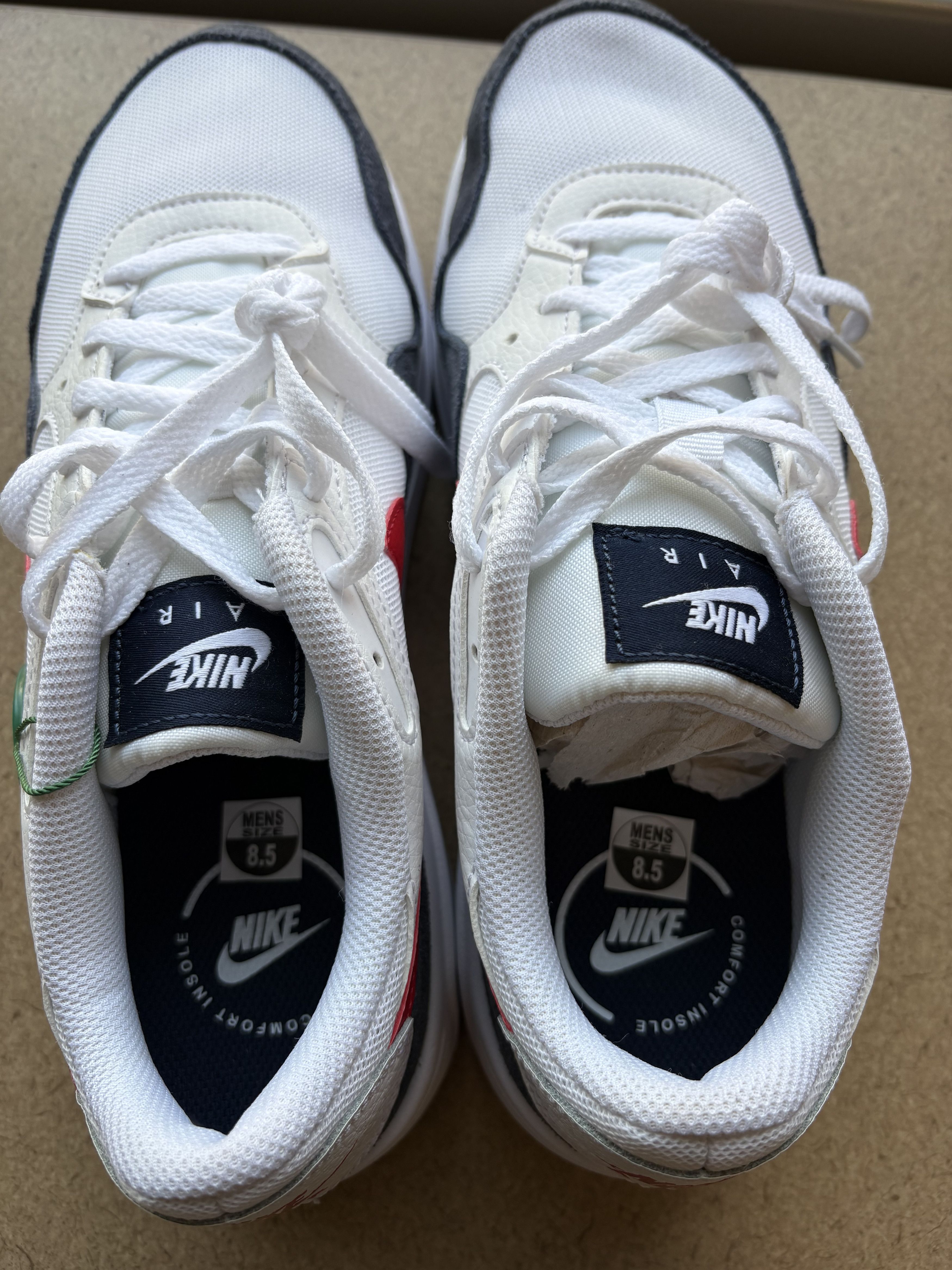 Nike Nike Air Max SC White University Red Size US 8.5 / EU 41-42 - 3 Thumbnail