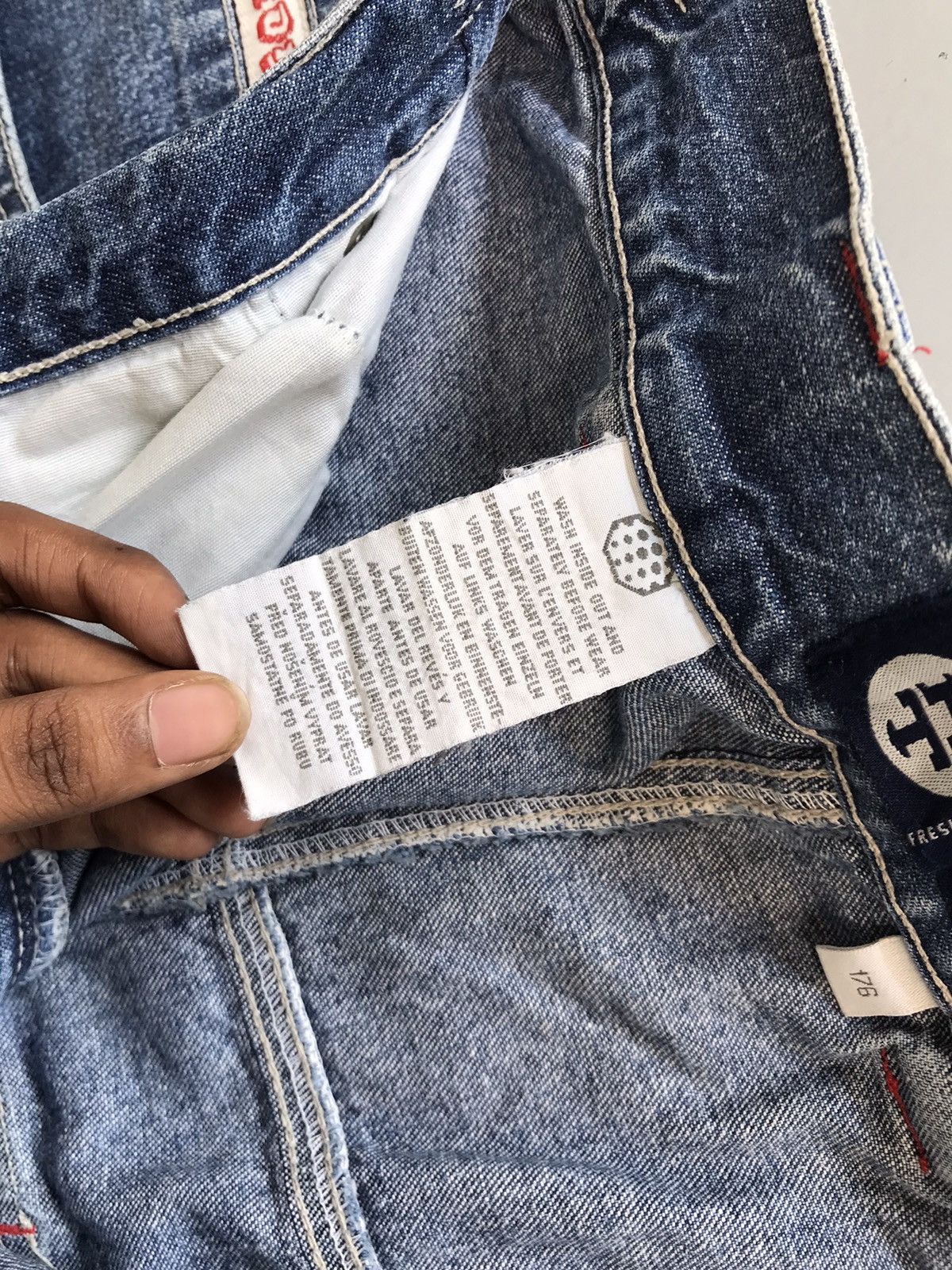 JNCO Vintage Y2K big pocket carpenter cropped denim Size 30" / US 8 / IT 44 - 6 Thumbnail