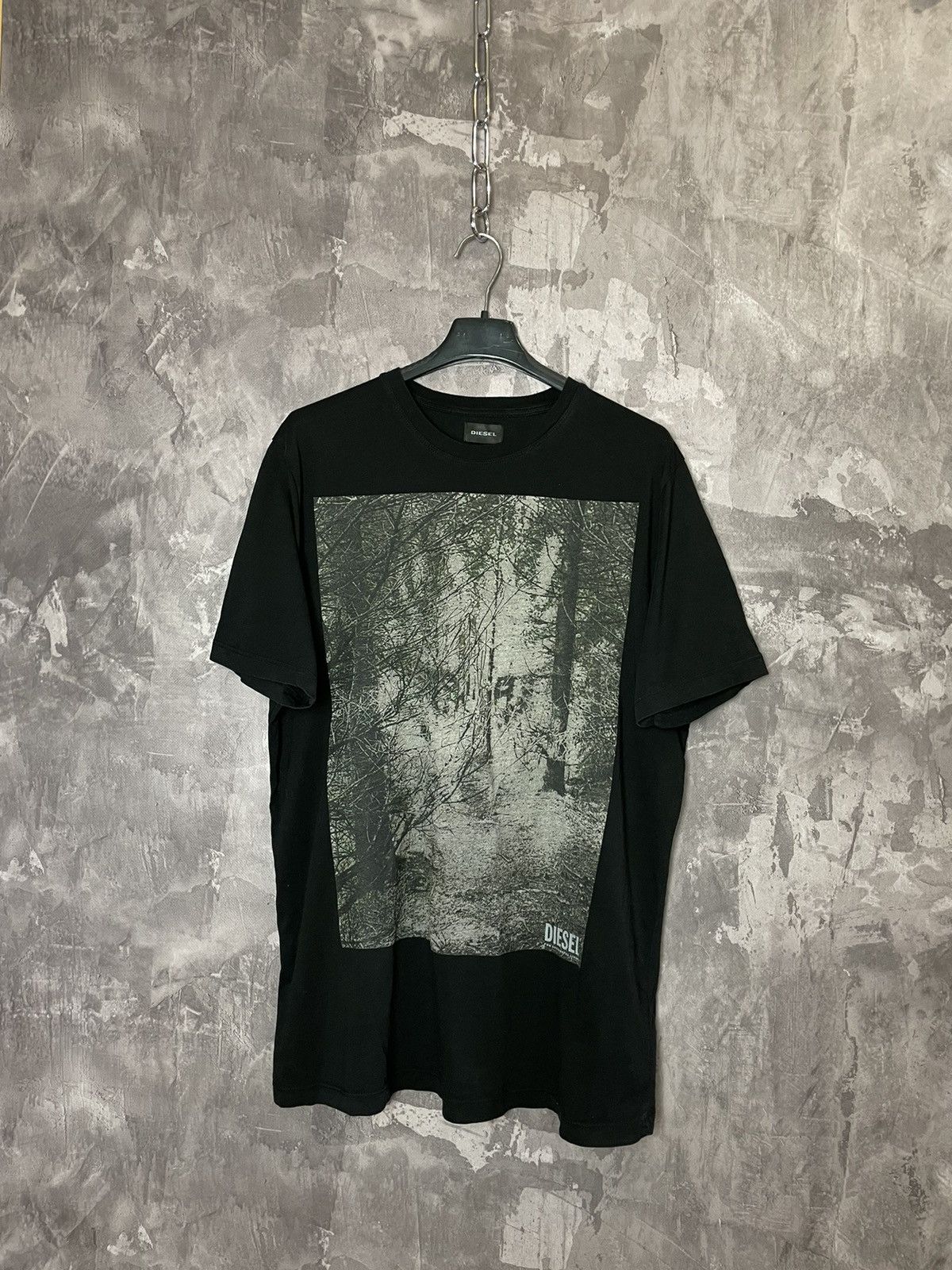 Diesel × Vintage Vintage Diesel Wolf Avant Garde T Shirt Size US L / EU 52-54 / 3 - 1 Thumbnail