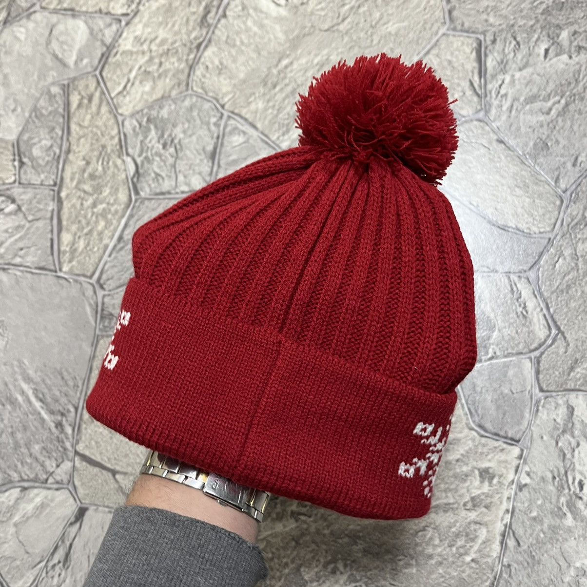 Jean Paul Gaultier Jean Paul Gaultier Hat Beanie Luxury Red Size ONE SIZE - 3 Thumbnail