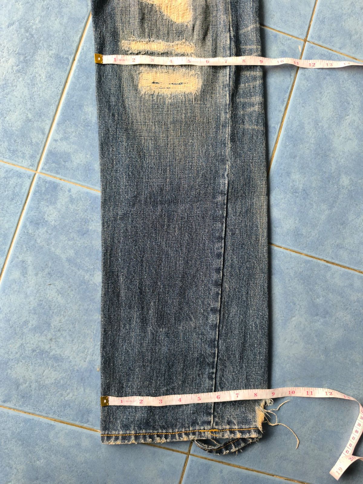 Kapital Johnbull Kojima Japan Kapital Style Patchwork denim Size US 31 - 10 Thumbnail