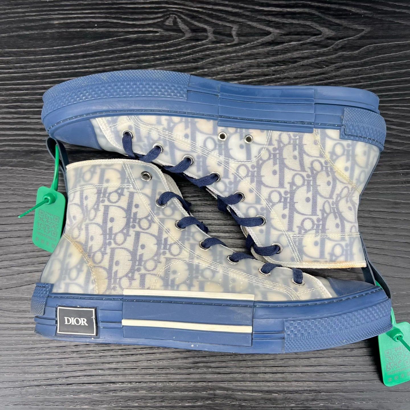 Dior Dior B23 Blue All Over Print Sneakers 42 Size US 9 / EU 42 - 3 Thumbnail