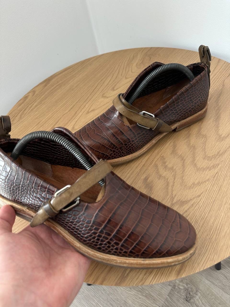 A.S.98 × Vintage Vintage A.S98 Japanese Brown Womesn Shoes Size US 7 / IT 37 - 5 Thumbnail