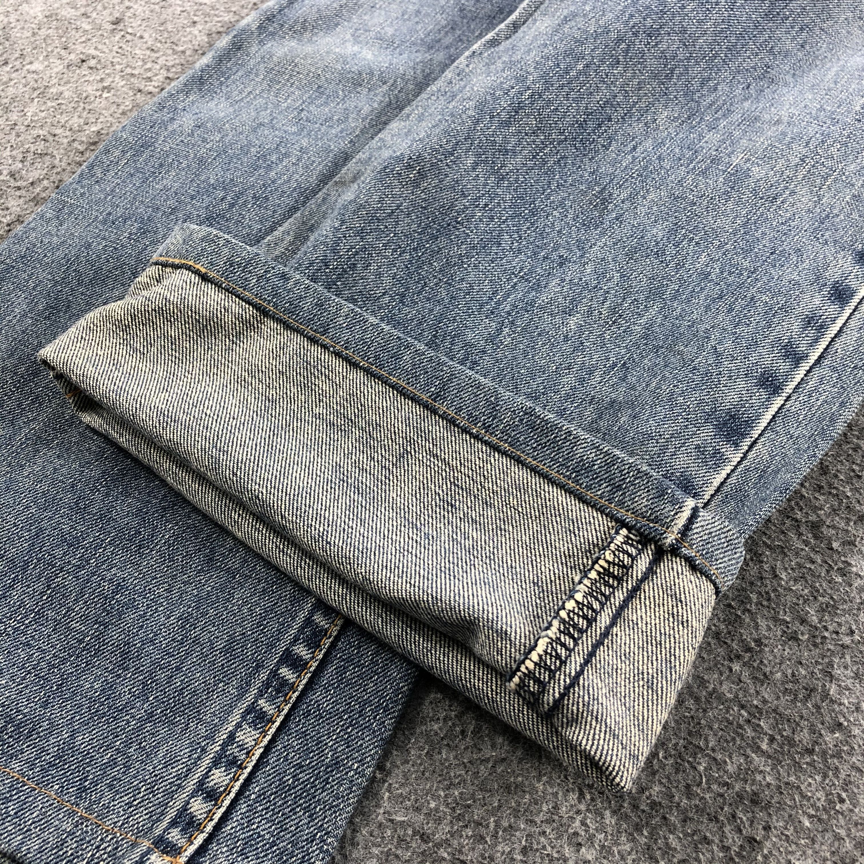 Levi's Vintage 90s Levis 517 Jeans Faded Blue Flare Denim KJ497 Size US 32 / EU 48 - 6 Thumbnail