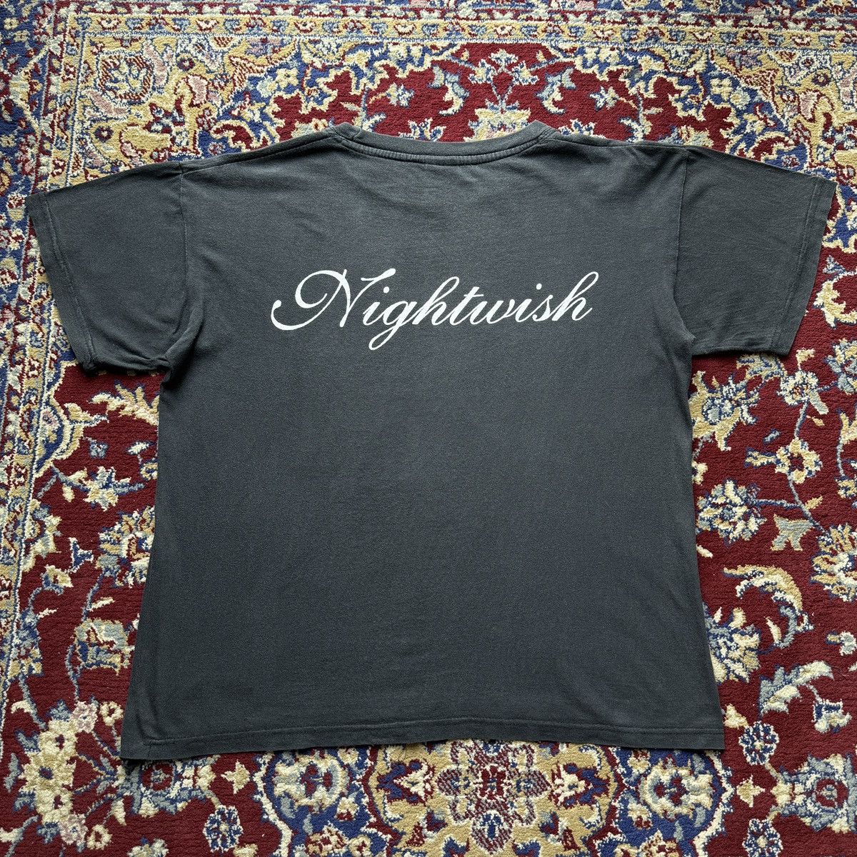 Band Tees 2000s Nightwish Tarja Era Metal Gothic Euro Band tee y2k Size US L / EU 52-54 / 3 - 3 Thumbnail