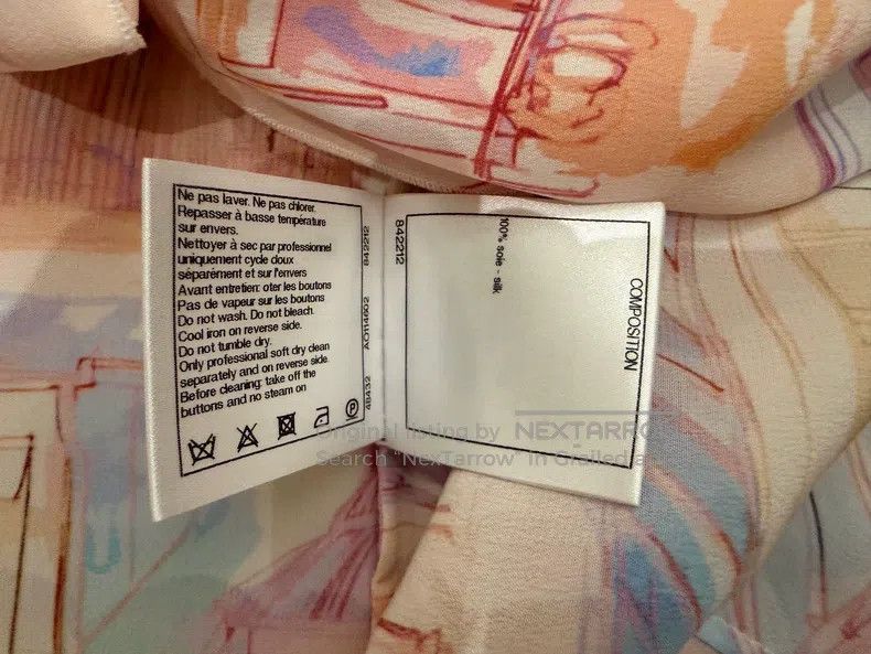 Chanel Chanel 20S spring and summer painted roof silk shirt Size XS / US 0-2 / IT 36-38 - 5 Thumbnail