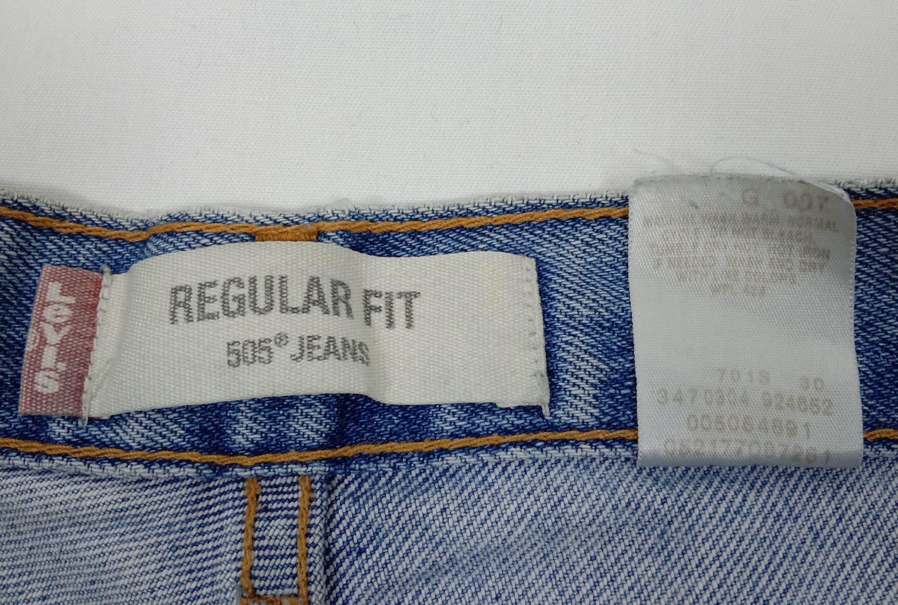 Levi's Vintage Levi's 505 Jeans Light Wash Regular Fit Denim Size US 29 - 12 Thumbnail