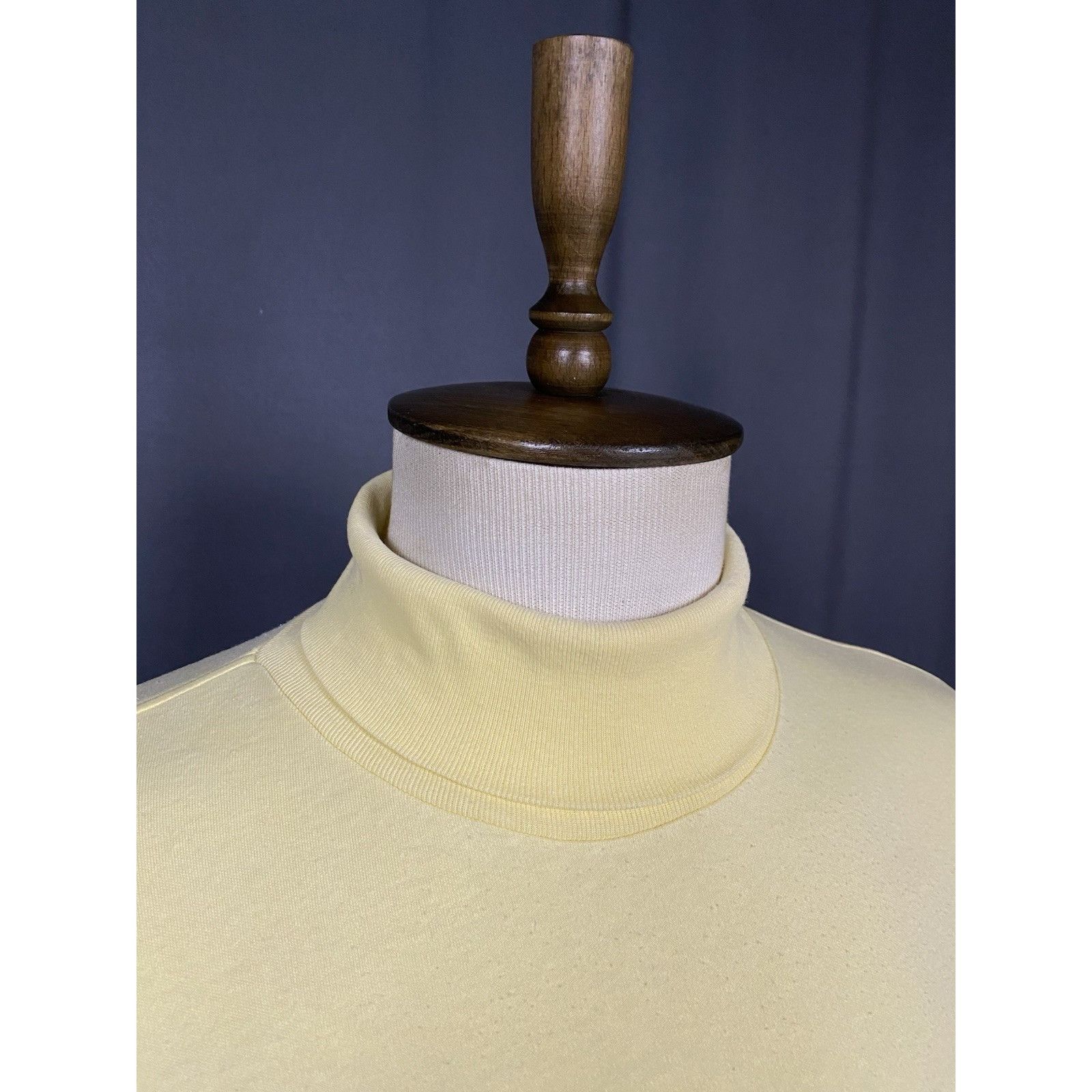 Polo Ralph Lauren Polo by Ralph Lauren US Made Vintage Beige Yellow Turtleneck Size US XXL / EU 58 / 5 - 5 Thumbnail