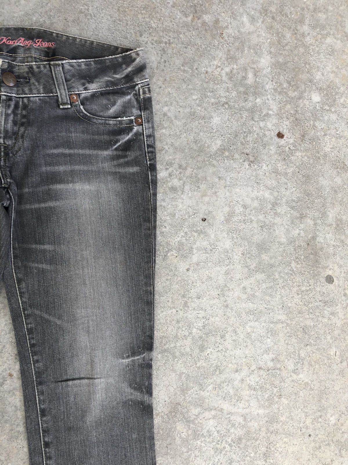 If Six Was Nine Japanese Kari Ang Flared Jeans Distressed Jeans Size US 30 / EU 46 - 5 Thumbnail