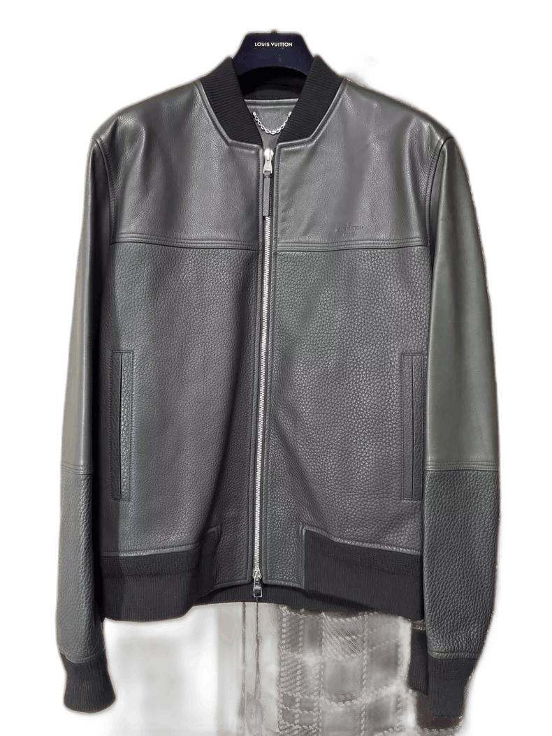 Louis Vuitton Louis Vuitton Louis Vuitton Leather Jacket Bomber Style-25 Size US L / EU 52-54 / 3 - 1 Thumbnail