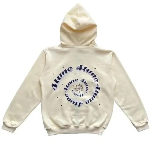 VIBE Hoodie Zip-up Retro star print Gothic Harajuku style Y2K Size US M / EU 48-50 / 2 - 2 Thumbnail