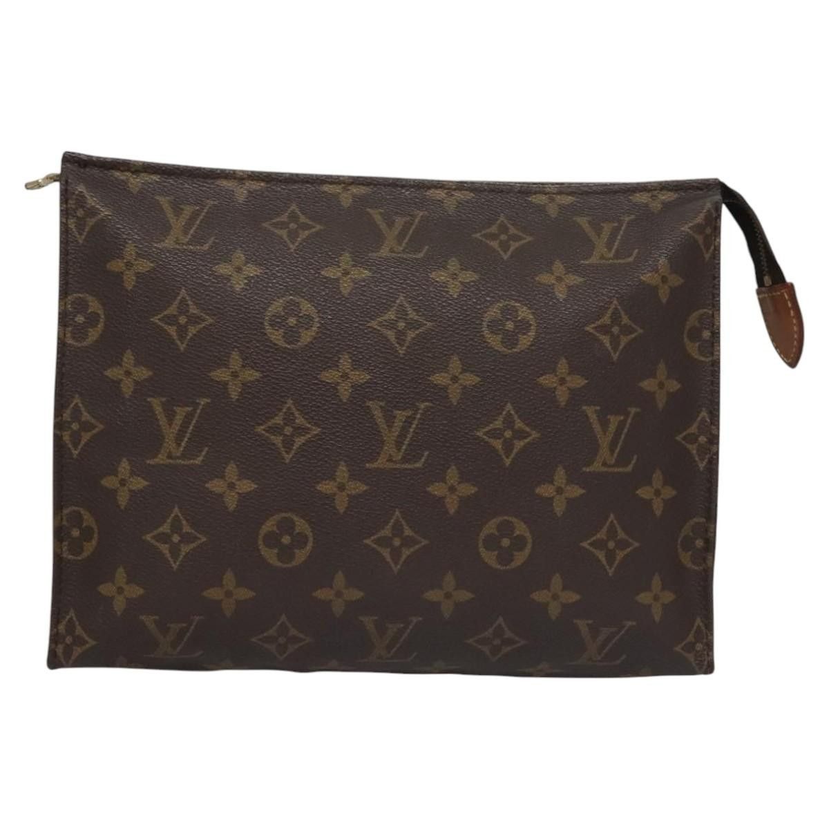 Louis Vuitton Trousse De Toilette Brown Canvas Clutch Bag (Pre-Owned) Size ONE SIZE - 1 Thumbnail