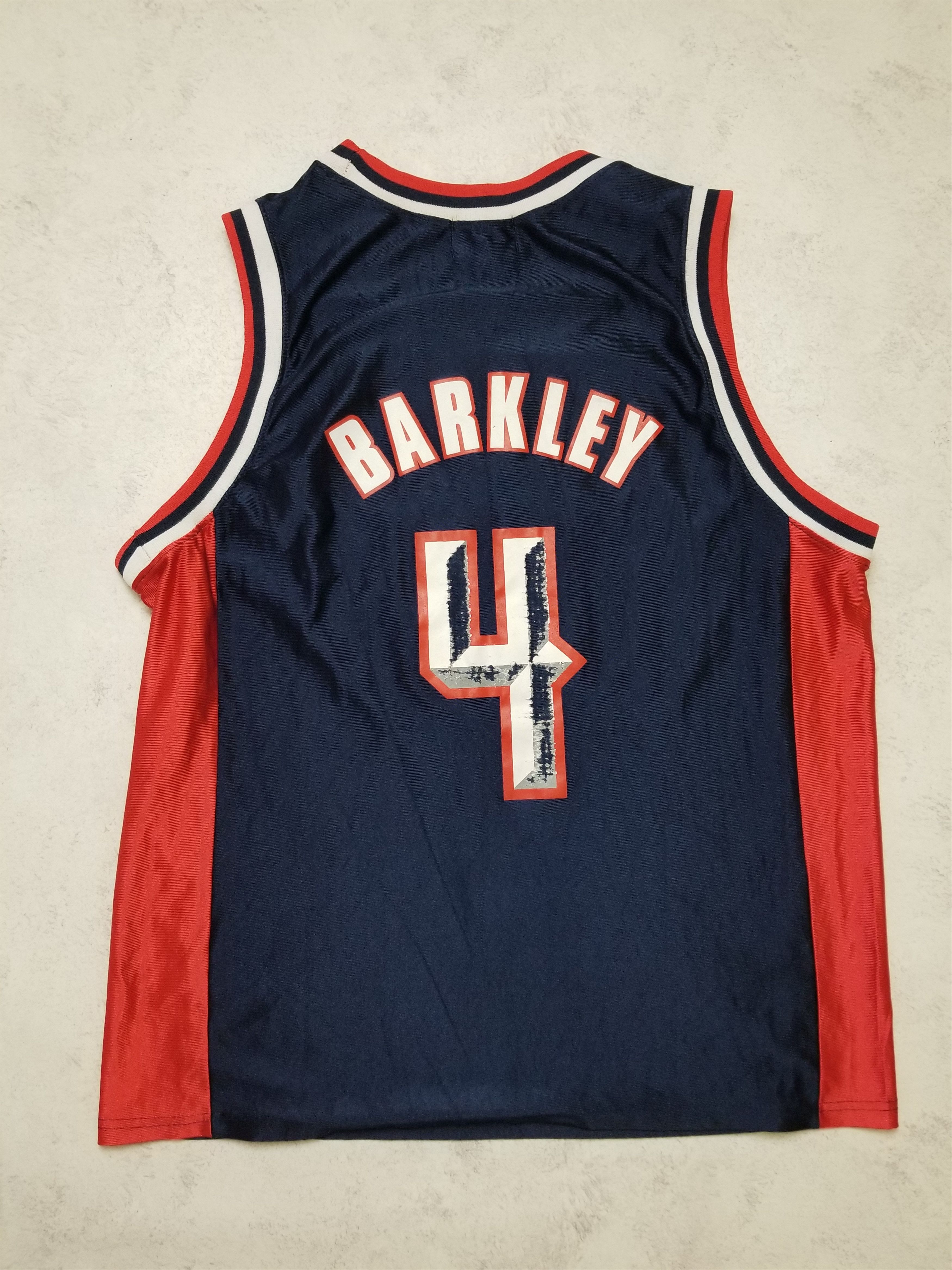 Starter Vintage Starter Houston Rockets #4 Charles Barkley Jersey Size US L / EU 52-54 / 3 - 2 Thumbnail