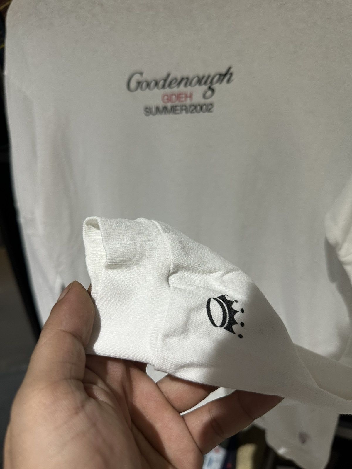 GOODENOUGH goodenough spring summer /2002 longsleeve tee Size US S / EU 44-46 / 1 - 5 Thumbnail