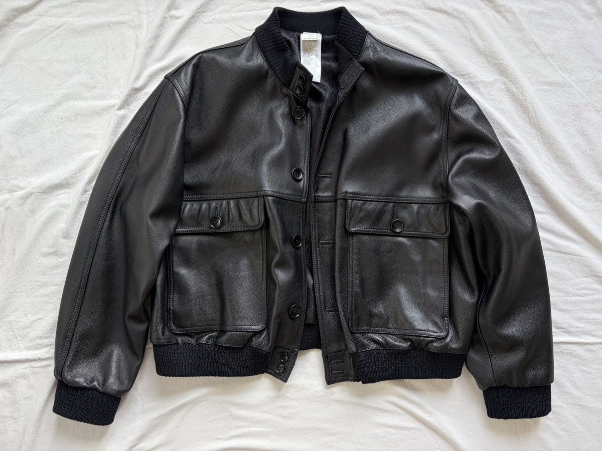Magliano Magliano AW21 Black Leather Forever Jacket Size US XXL / EU 58 / 5 - 10 Thumbnail
