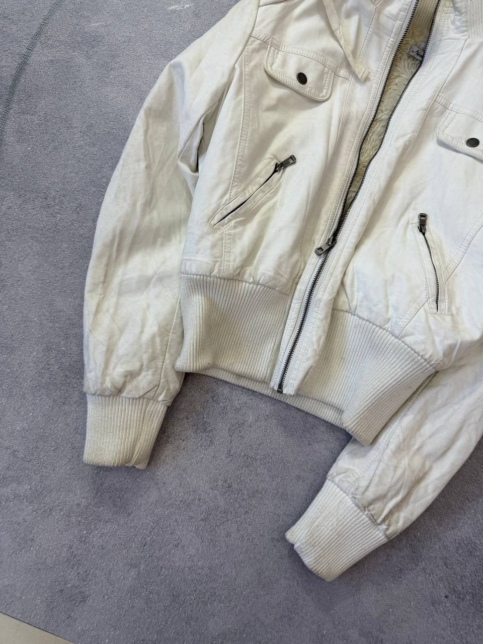 Japanese Brand Avant-Garde Hysteric Glamour Leather Fur Fell Jacket Y2K Size US S / EU 44-46 / 1 - 14 Thumbnail