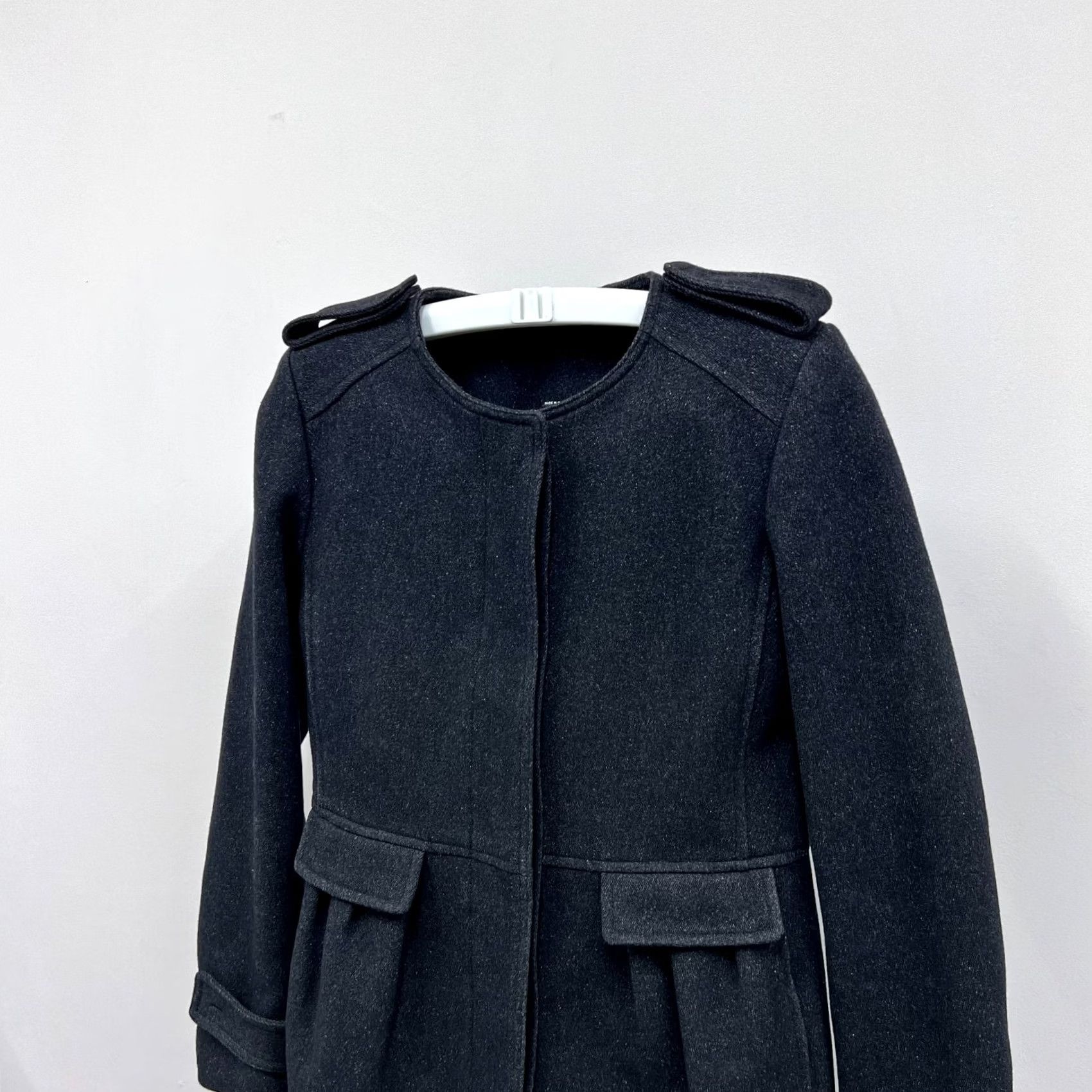 Isabel Marant VINTAGE Isabel Marant Zoya Coat Wool Jacket Women's S Gray Wool Jacket Isabel Marant Zoya 90s Womens Size S / US 4 / IT 40 - 5 Thumbnail