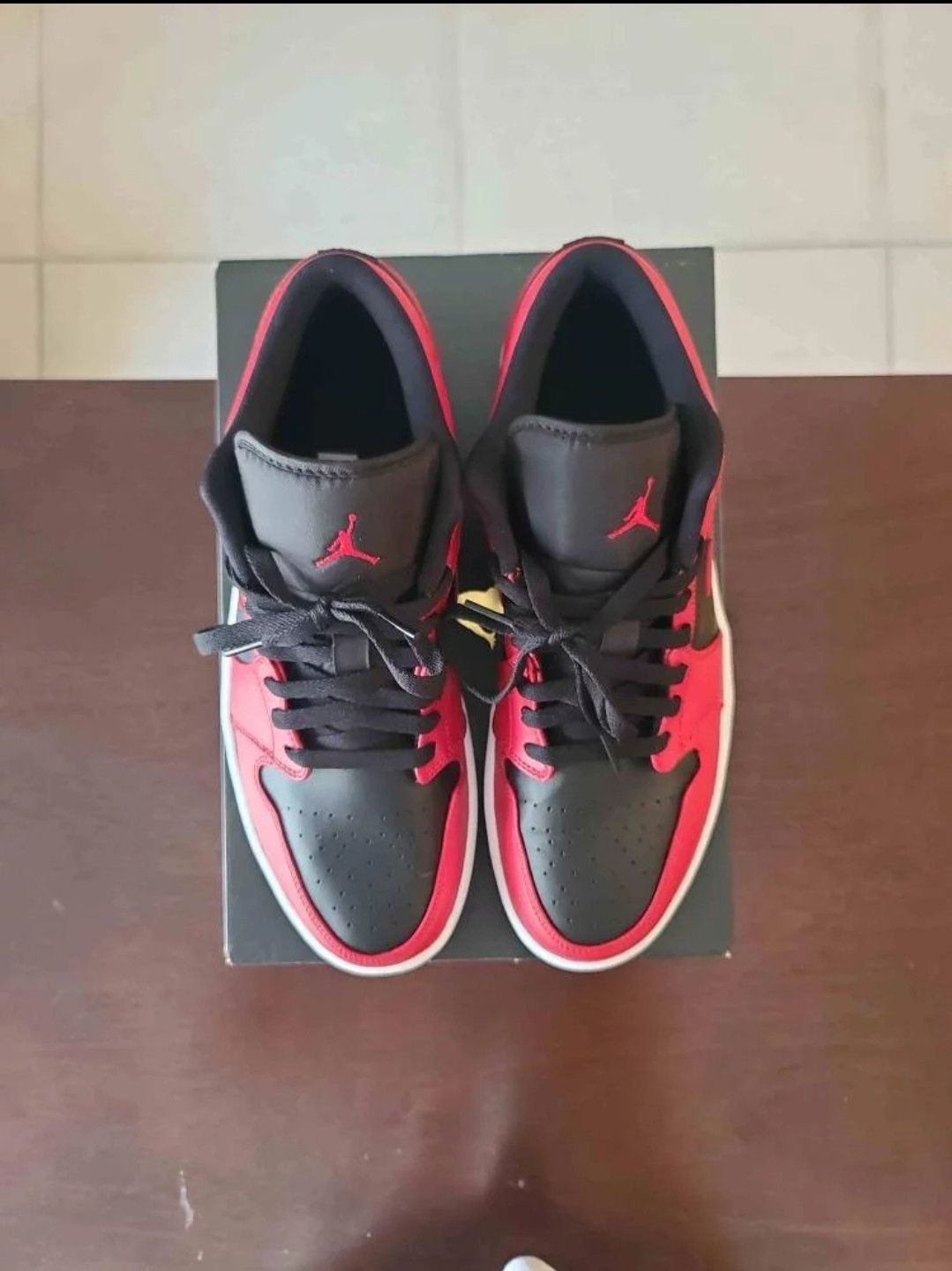 Nike Air Jordan 1 Low Reverse Bred Size US 12 / EU 45 - 8 Thumbnail