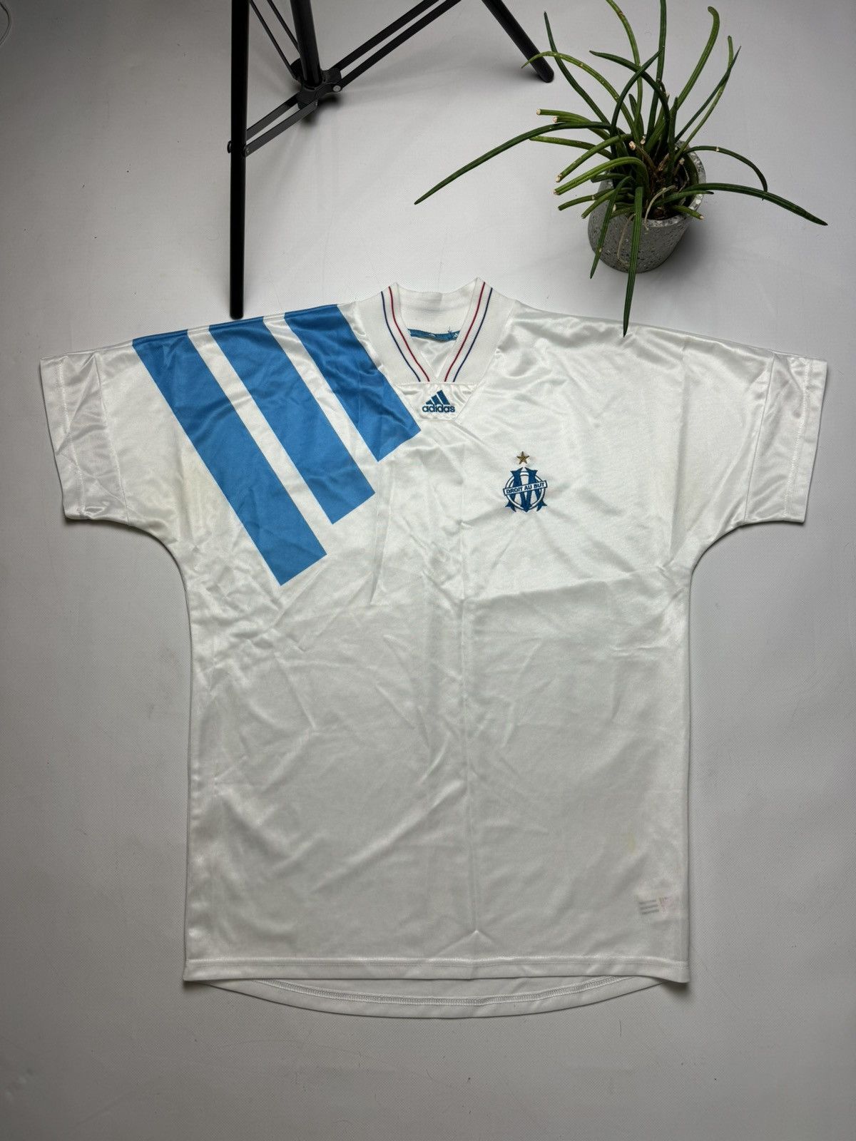 Rare vintage Adidas Olympique marseille 1993 y2k