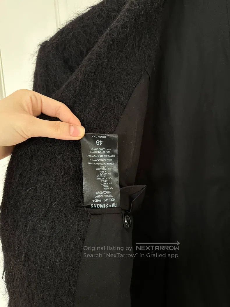 Raf Simons Raf Simons AW 2022-2023 black coat jacket Size US S / EU 44-46 / 1 - 5 Thumbnail