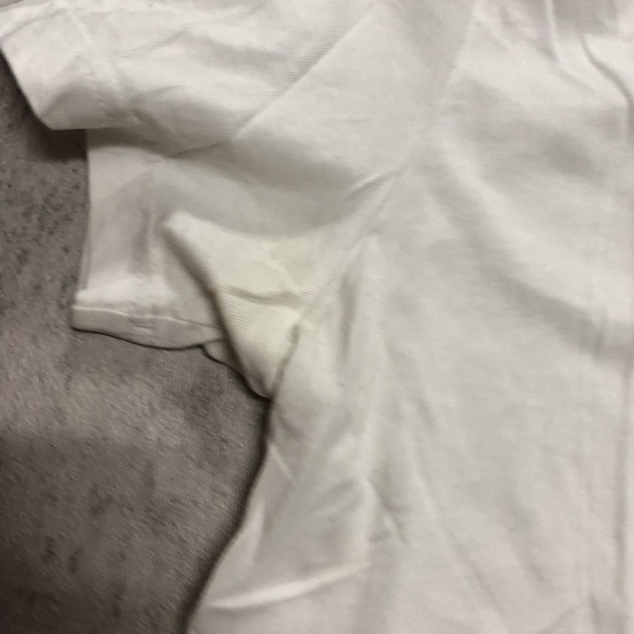 Adidas White Adidas T-shirt with black logo Size US S / EU 44-46 / 1 - 4 Thumbnail