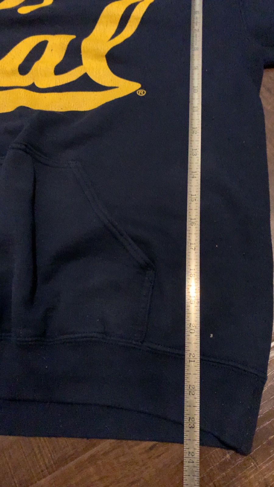 Vintage Navy Cal berkeley hoodie Size US S / EU 44-46 / 1 - 3 Thumbnail