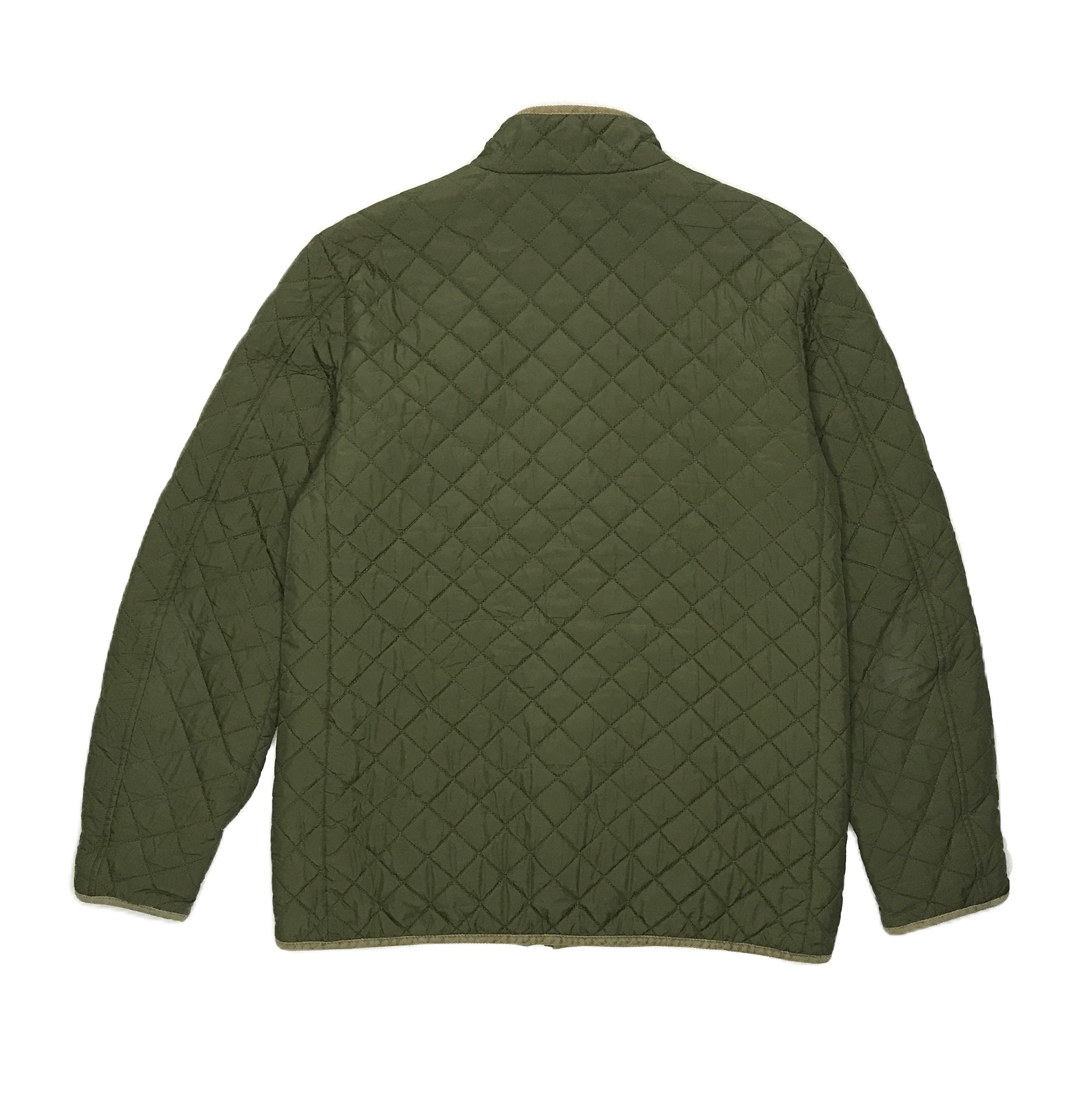 Polo Ralph Lauren Ralph Lauren Quilted Full-Zip Olive Green Jacket Size US S / EU 44-46 / 1 - 2 Thumbnail