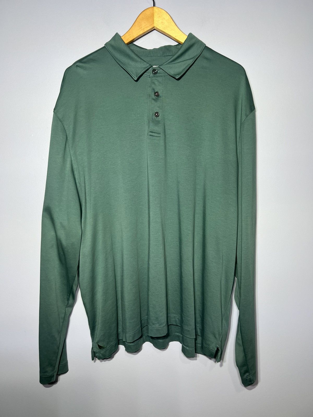 UNTUCKit UNTUCKit Mens 3XL Damaschino Long Sleeve Polo Shirt Reg Fit Size US XXL / EU 58 / 5 - 2 Thumbnail