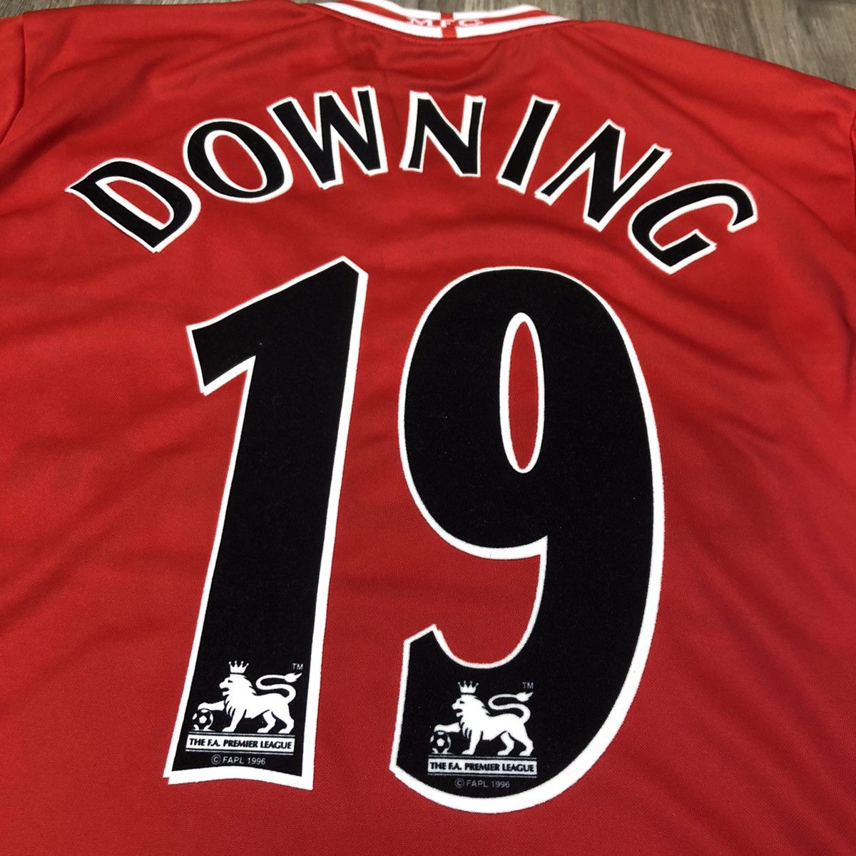 Other Middlesbrough 05/06 home shirt #19 Downing Size US XL / EU 56 / 4 - 6 Thumbnail